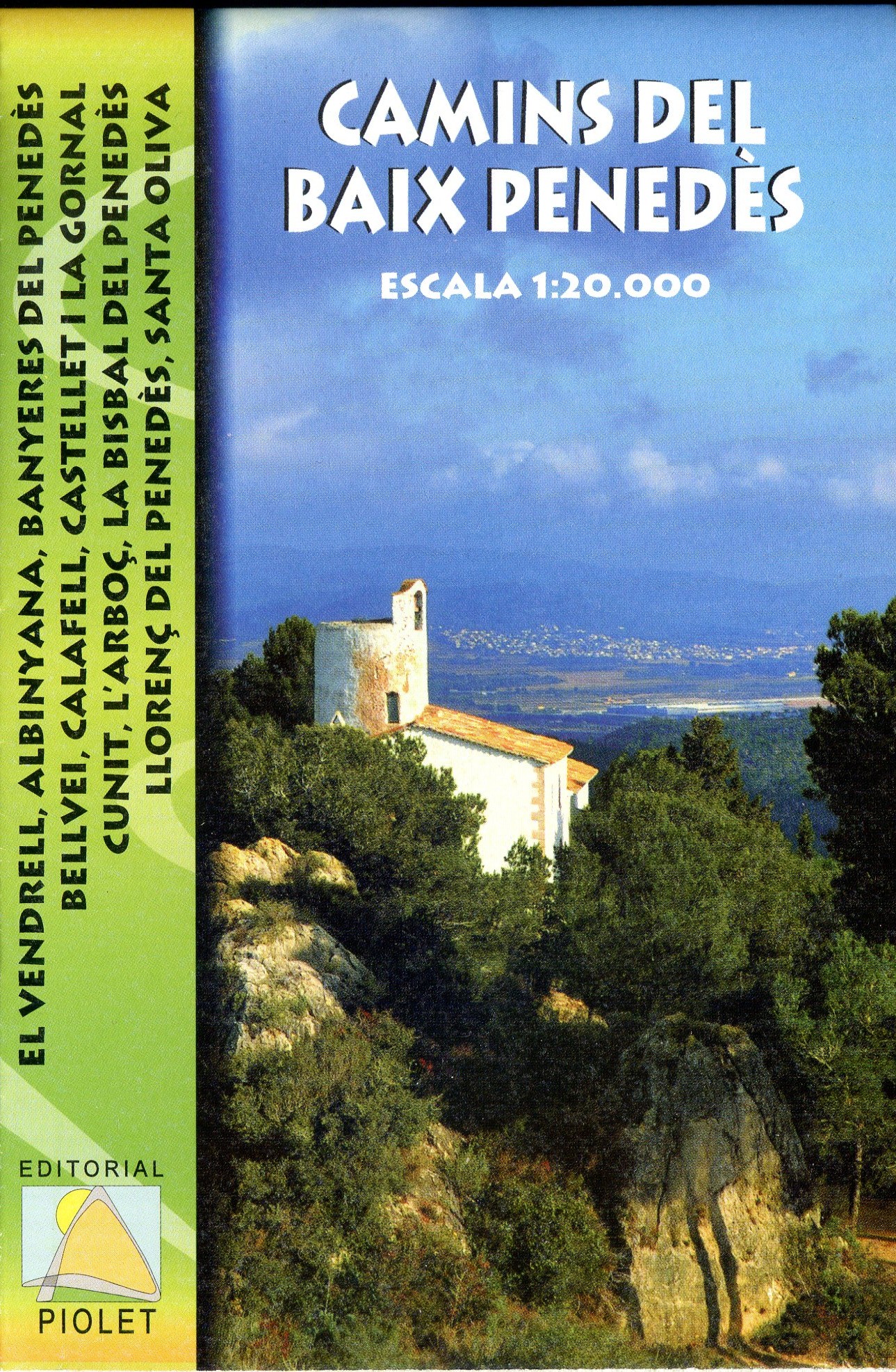 Camins del Baix Penedès : Escala 1:20.000 - Portada