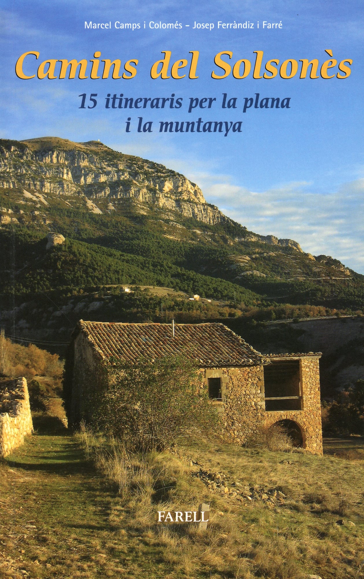 Camins del Solsonès : 15 itineraris per la plana i la muntanya - Portada