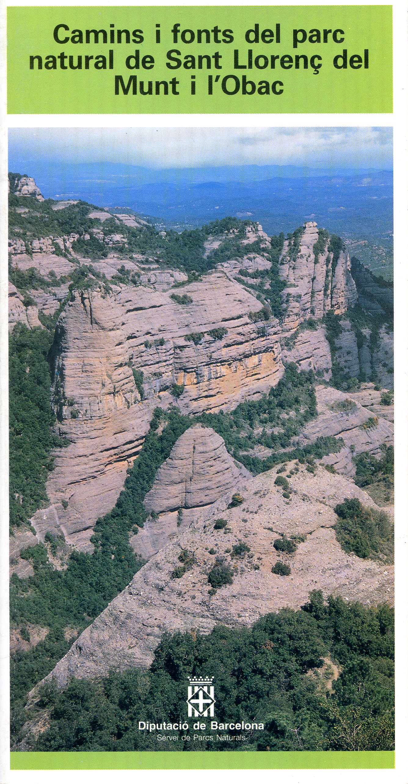 Camins i fonts del parc natural de Sant Llorenç del Munt i L'Obac - Portada
