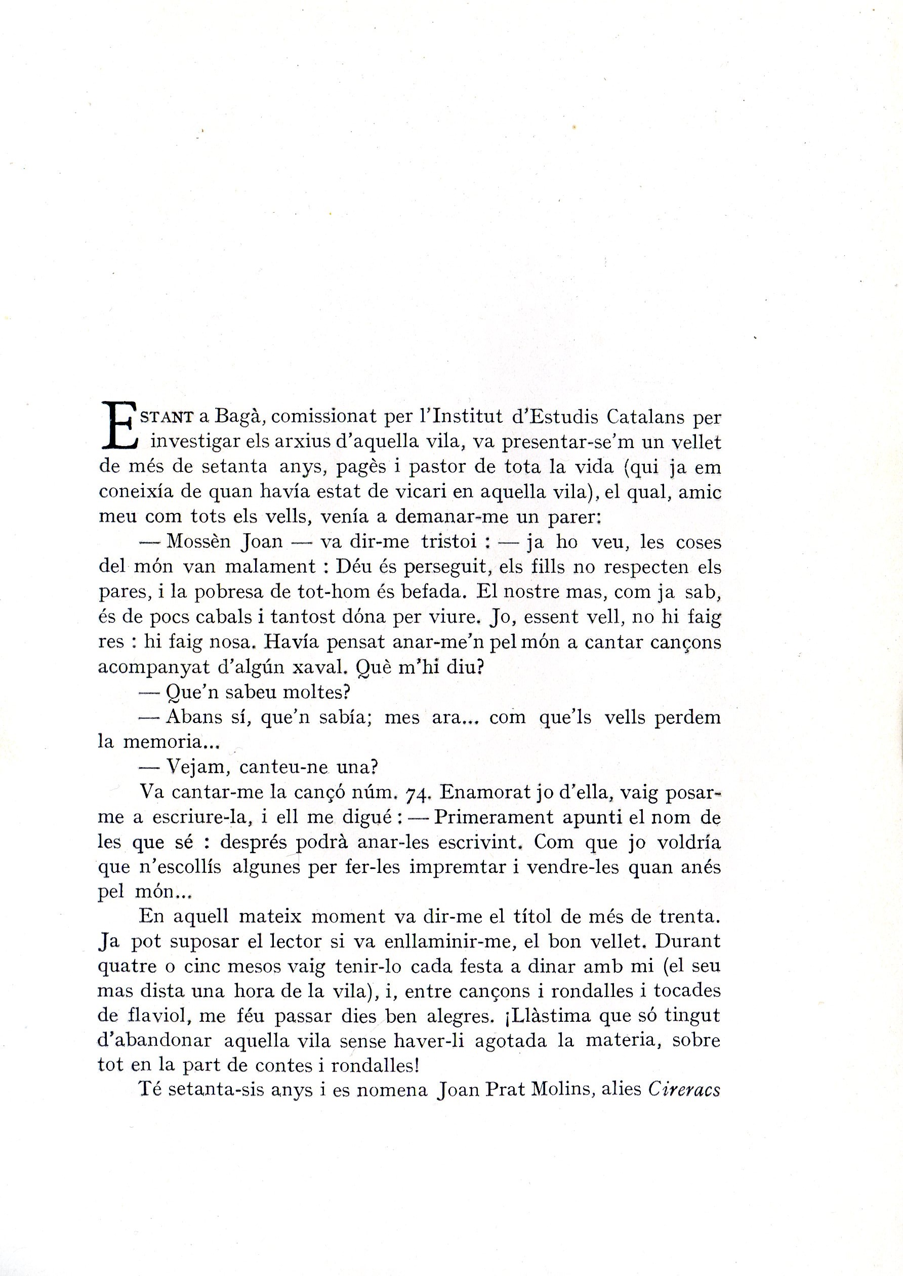 Cançoner del Calic, El : Recollit i ordenat per Mn. J. Serra i Vilaró - Miniatura 3