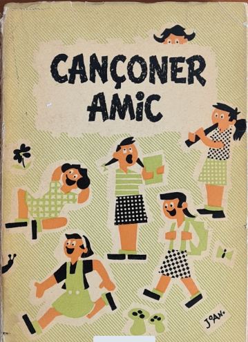Cançoner-Amic : Cançons i temes en 5 apartats - Portada