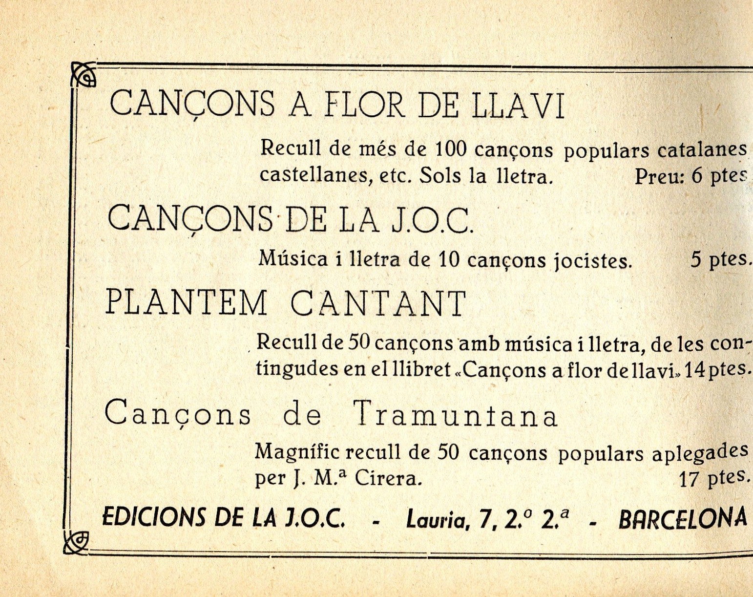 Cançons a flor de llavi - Miniatura 3