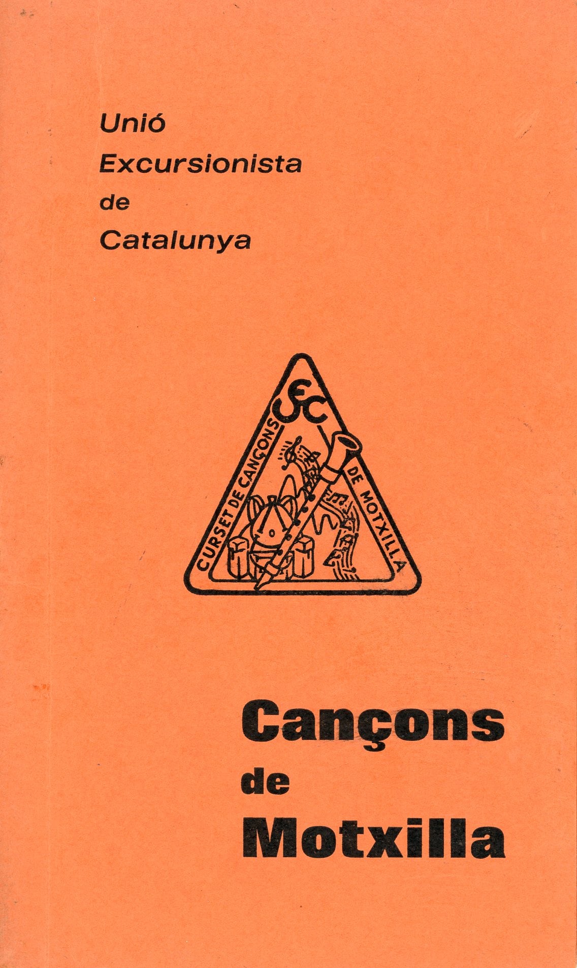 Cançons de Motxilla - Portada
