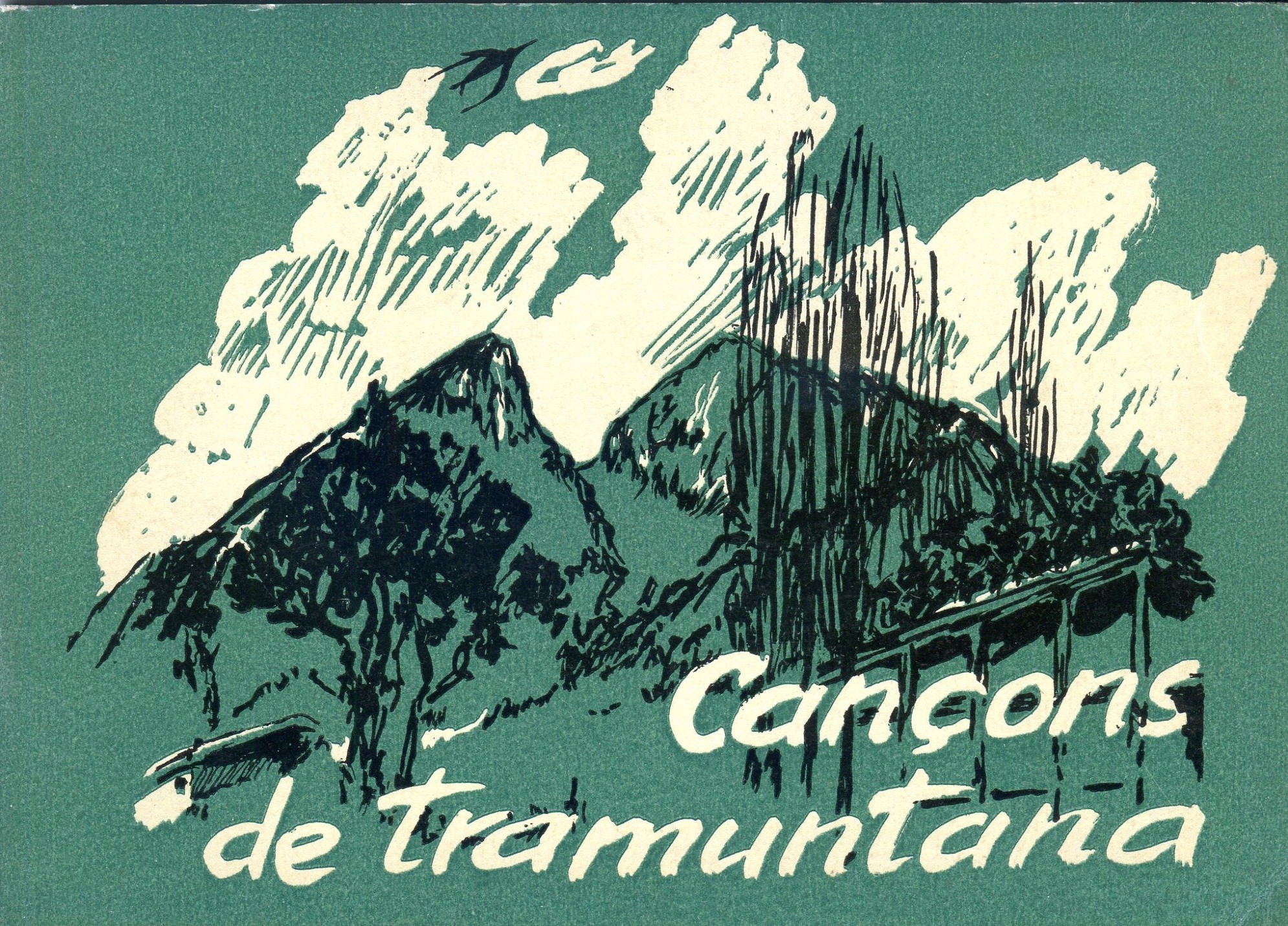 Cançons de tramuntana : recollides i adaptades per J.Ma. Cirera i X. Cirera - Portada