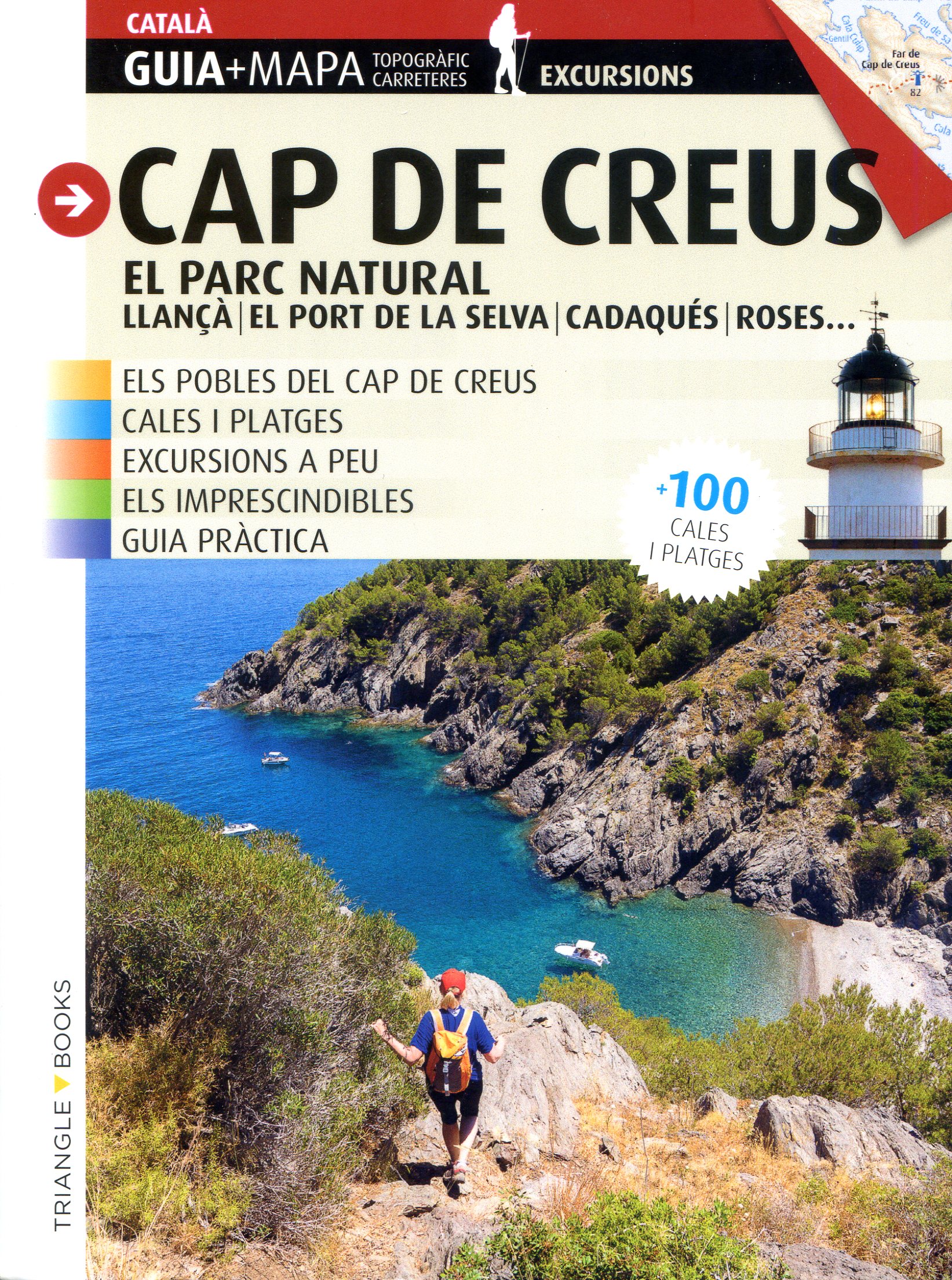 Cap de Creus : El Parc Natural : Guia+Mapa - Portada