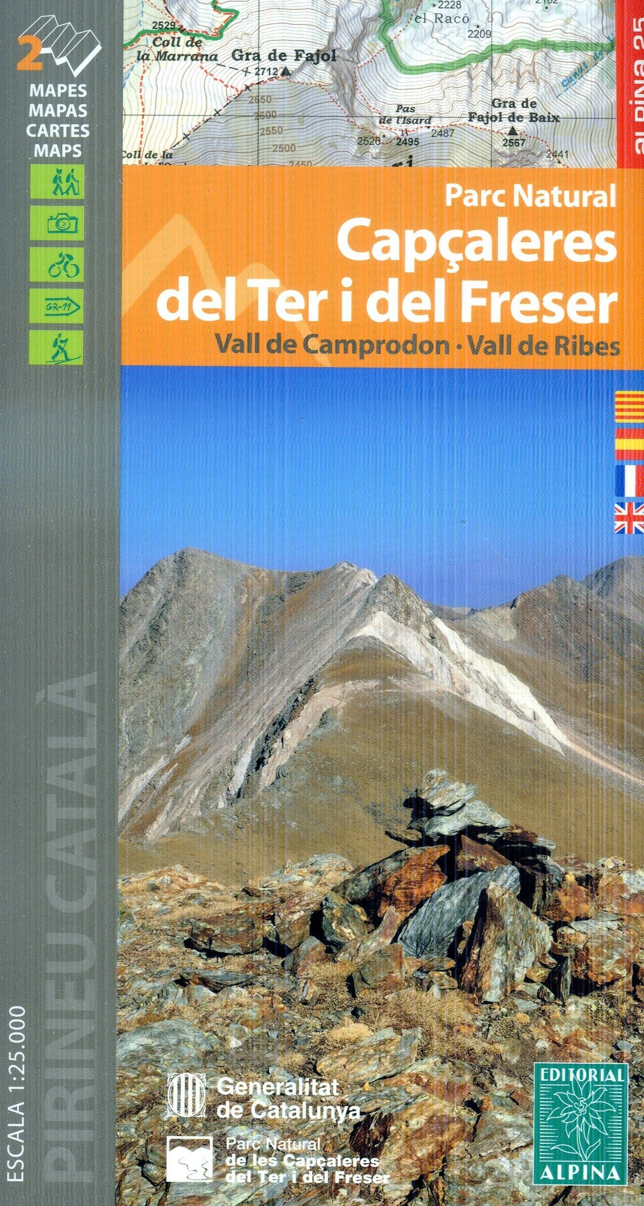 Parc Natural Capçaleres del Ter i del Freser : Vall de Camprodon · Vall de Ribes - Portada