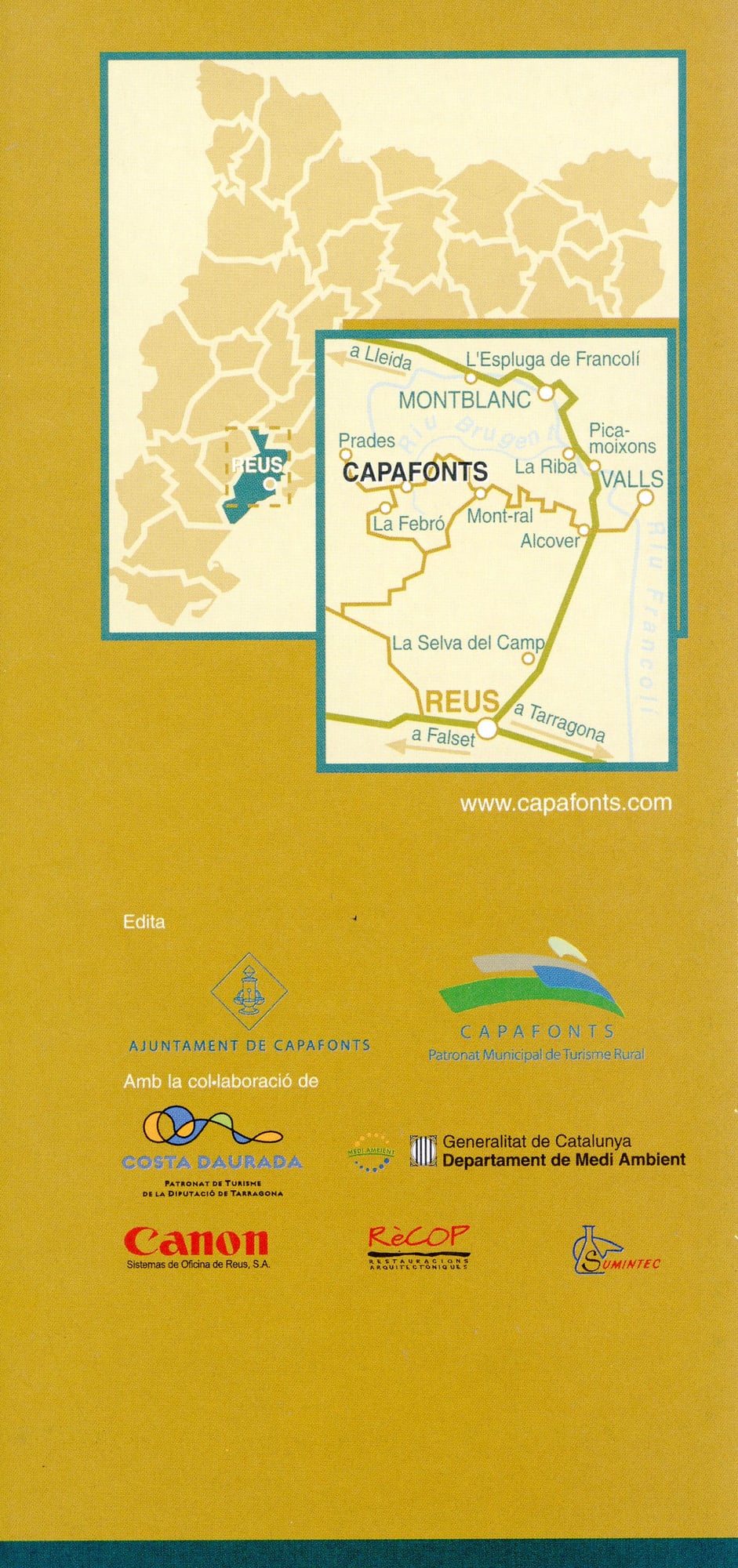 Capafonts : Muntanyes de Prades : El curs alt del brugent i l'ermita de Barrulles : Itinerari de natura autoguiat medi físic - vegetació - fauna - Miniatura 3