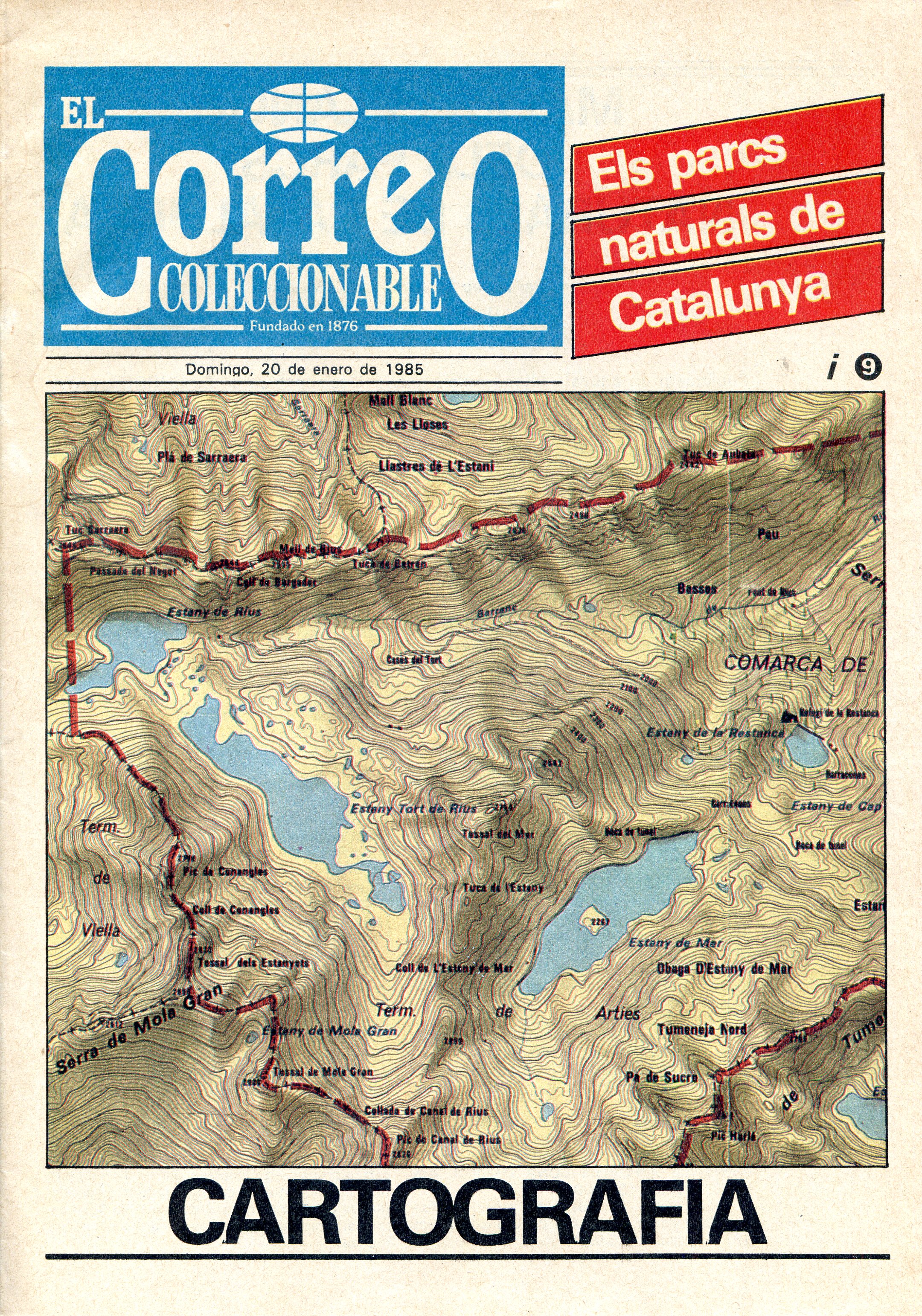 parcs naturals de Catalunya, Els  : Cartografia - Portada