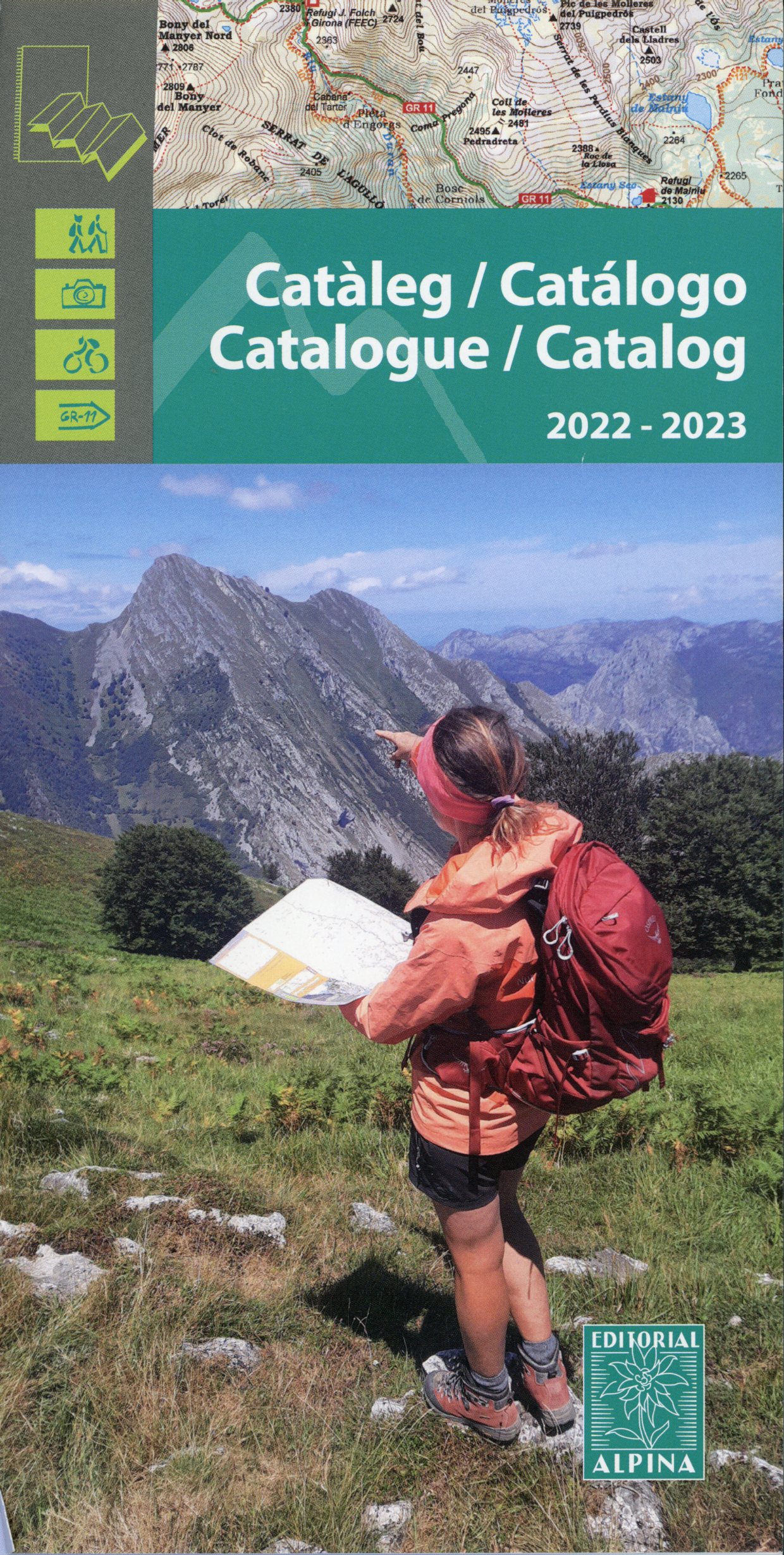Catàleg / Catálogo / Catalogue / Catalog : 2022-2023 : Editorial Alpina - Portada