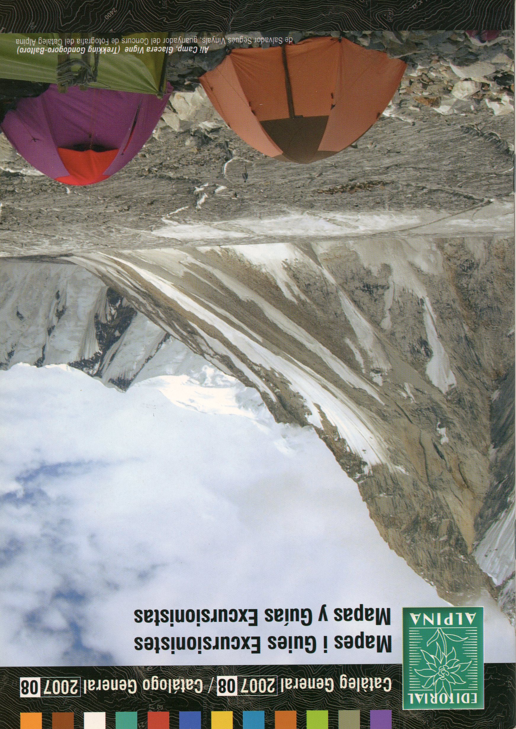 Catàleg General 2007-08 / Catàlogo General 2007-08 : Mapes i Guies Excursionistes / Mapas y Guías Excursionistas - Portada