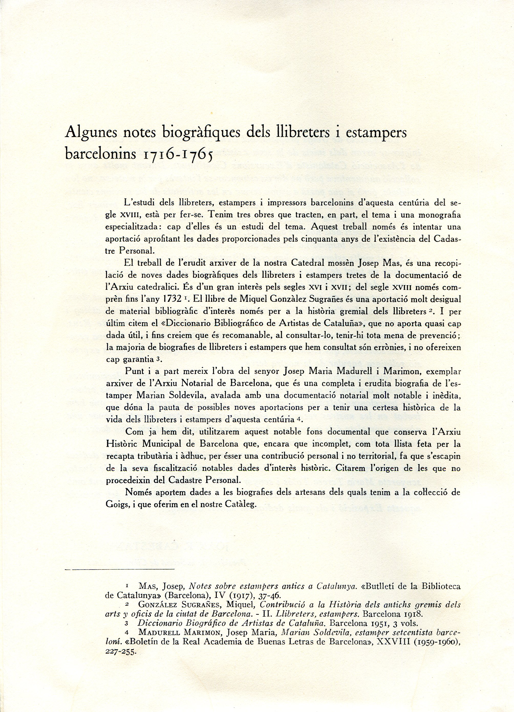 Catàleg de la exposició de goigs : Col·lecció de l'Entitat realitzats per impressors barcelonins del segle XVIII - Miniatura 3
