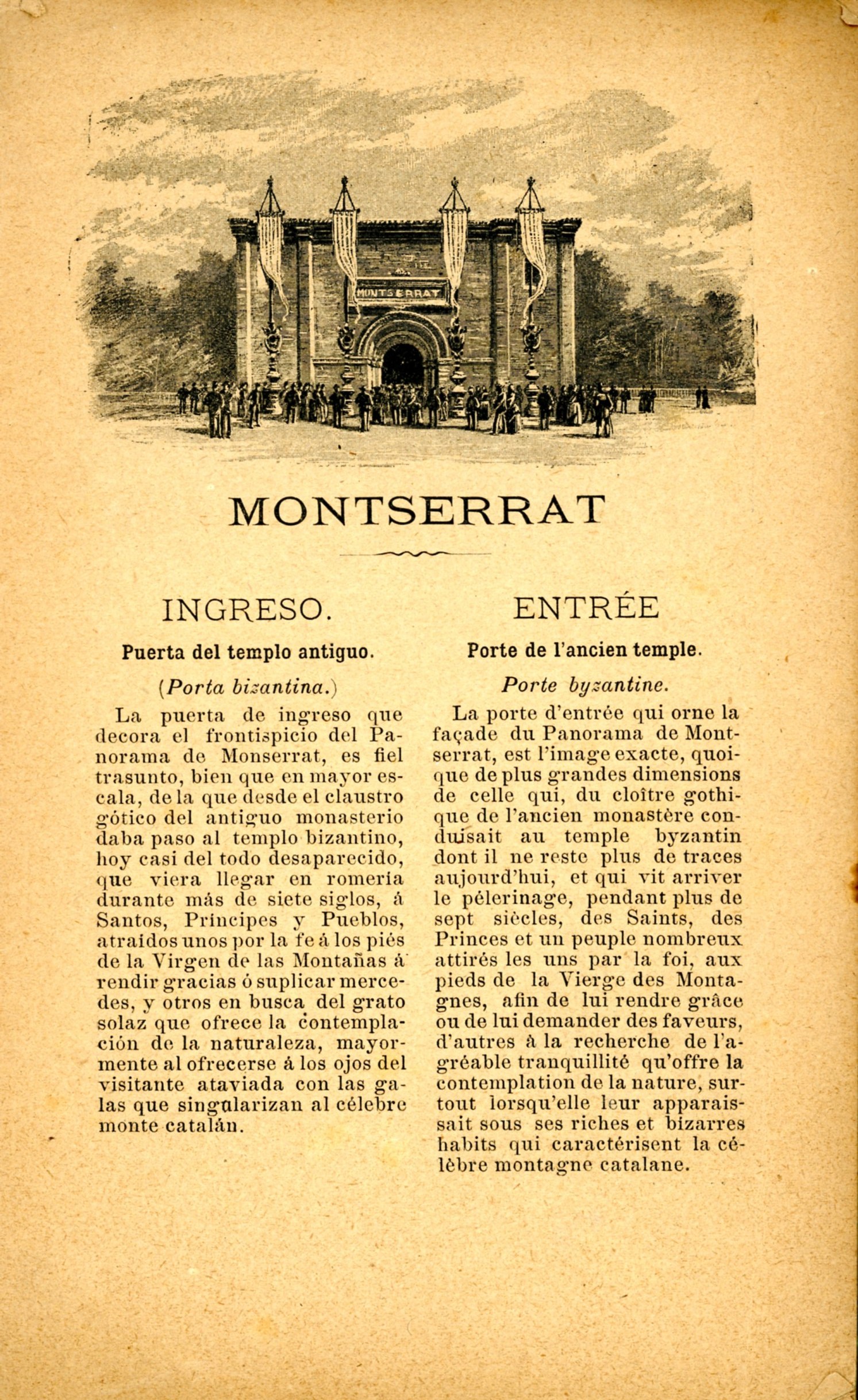 Catálogo explicativo del panorama diorámico excursión a Monserrat - Miniatura 2
