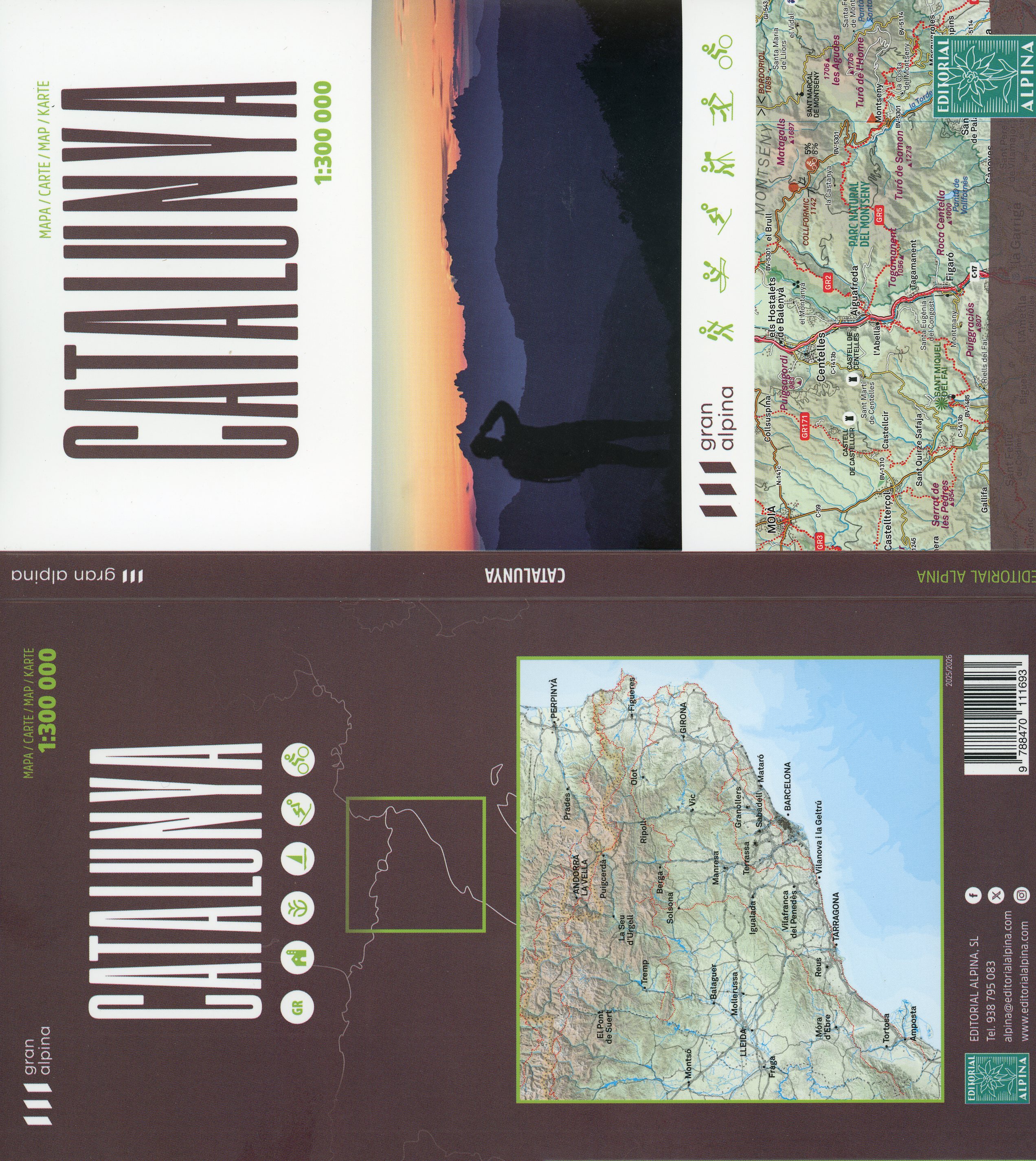 Catalunya : 1:300.000 - Portada