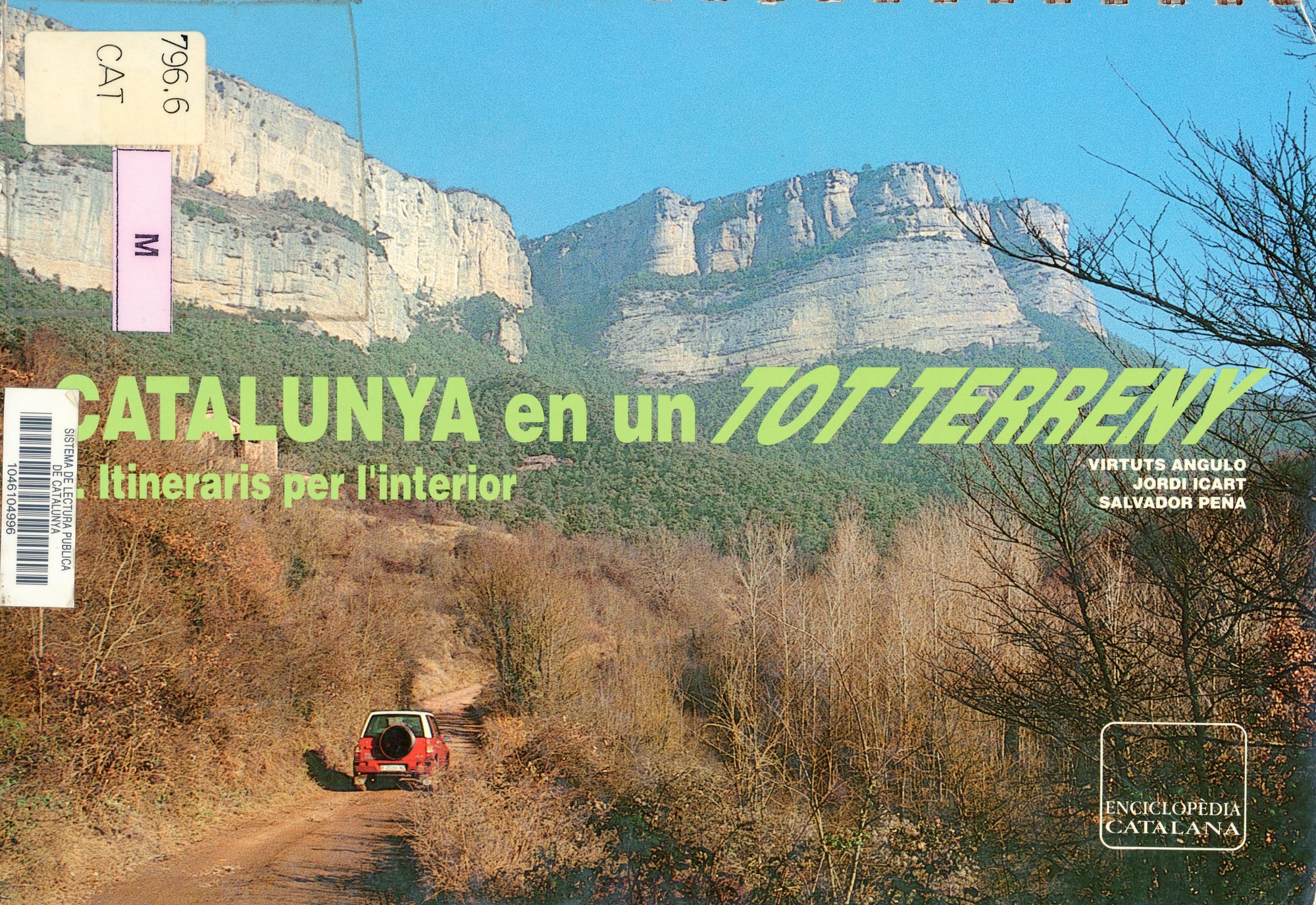 Catalunya en un tot terreny : 2. Itineraris per l'interior - Portada