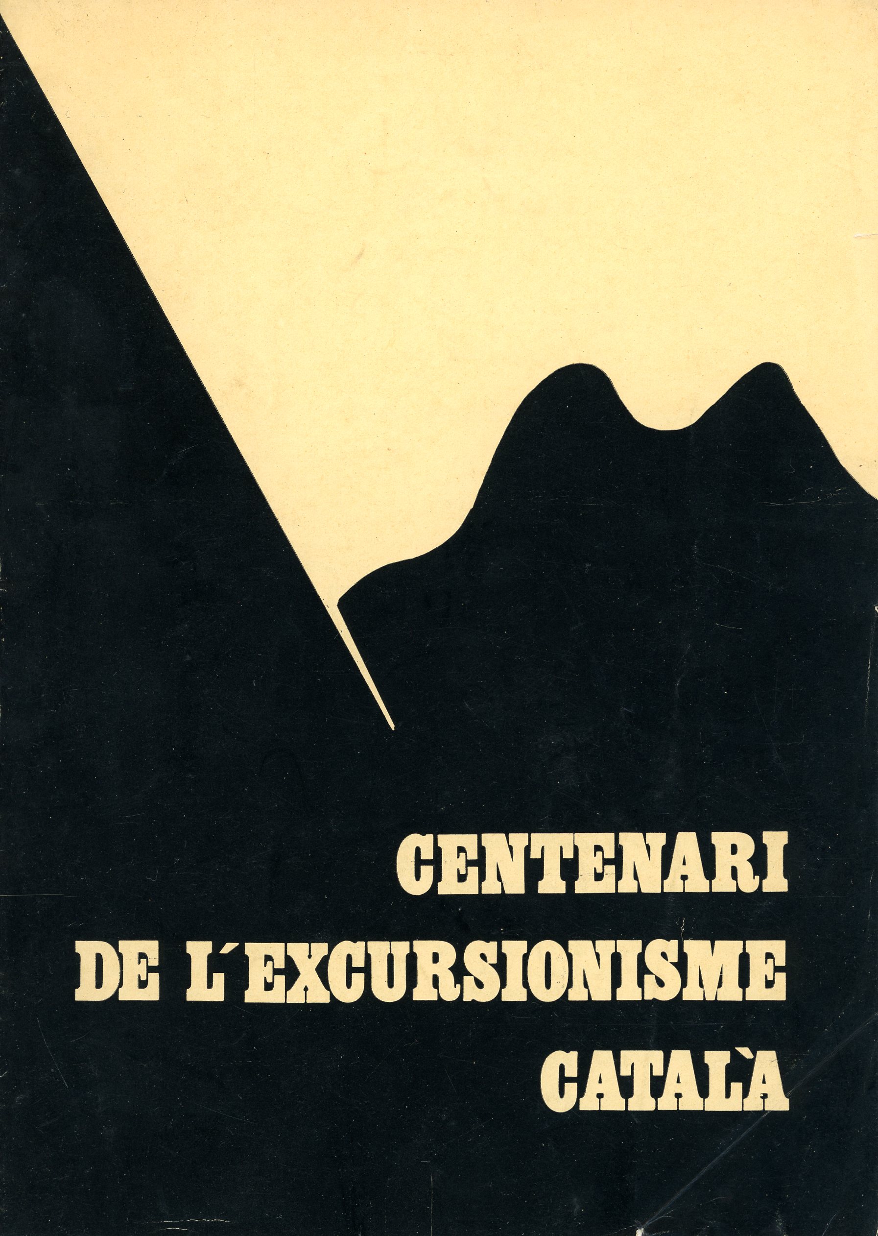 Centenari de l'escursionisme català - Portada