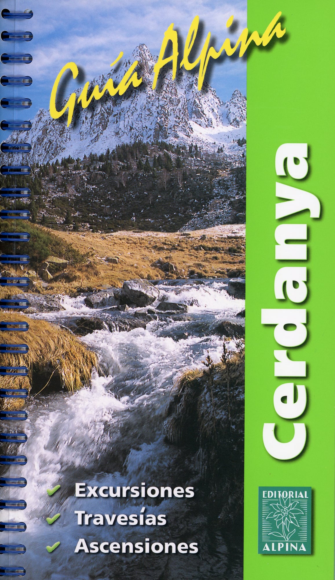 Cerdanya : Guia alpina  : Excursiones Travesías Ascensiones - Portada
