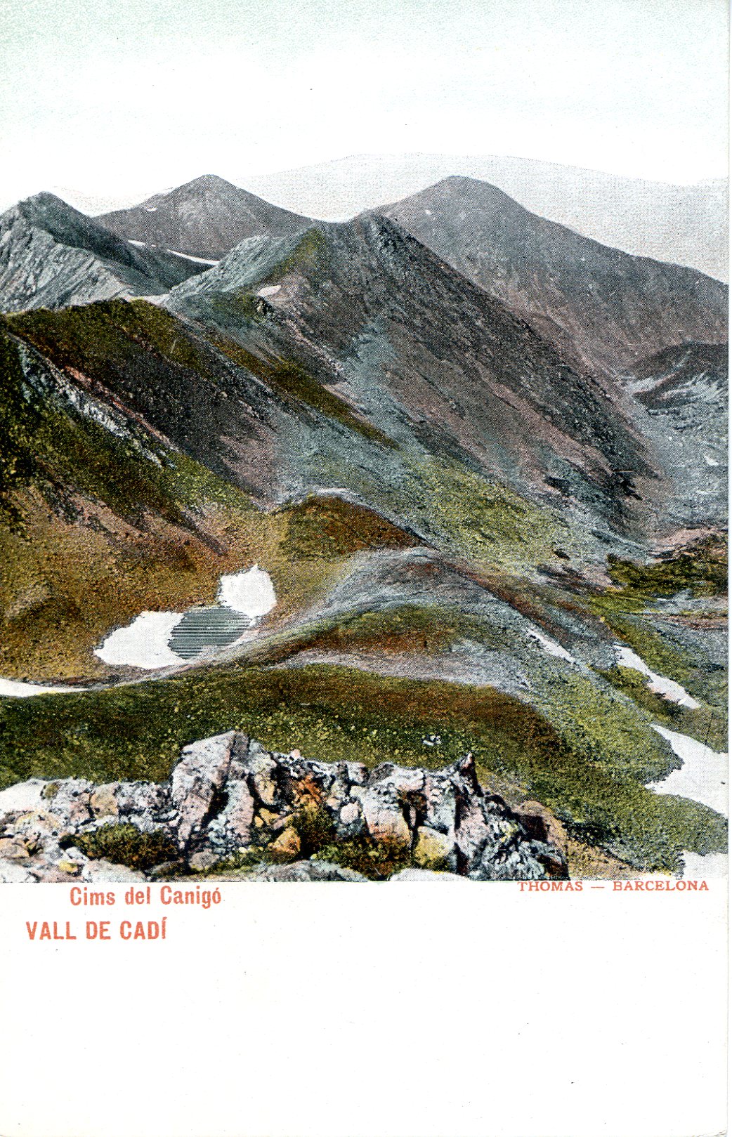 Cims del Canigó Vall de Cadí - Portada