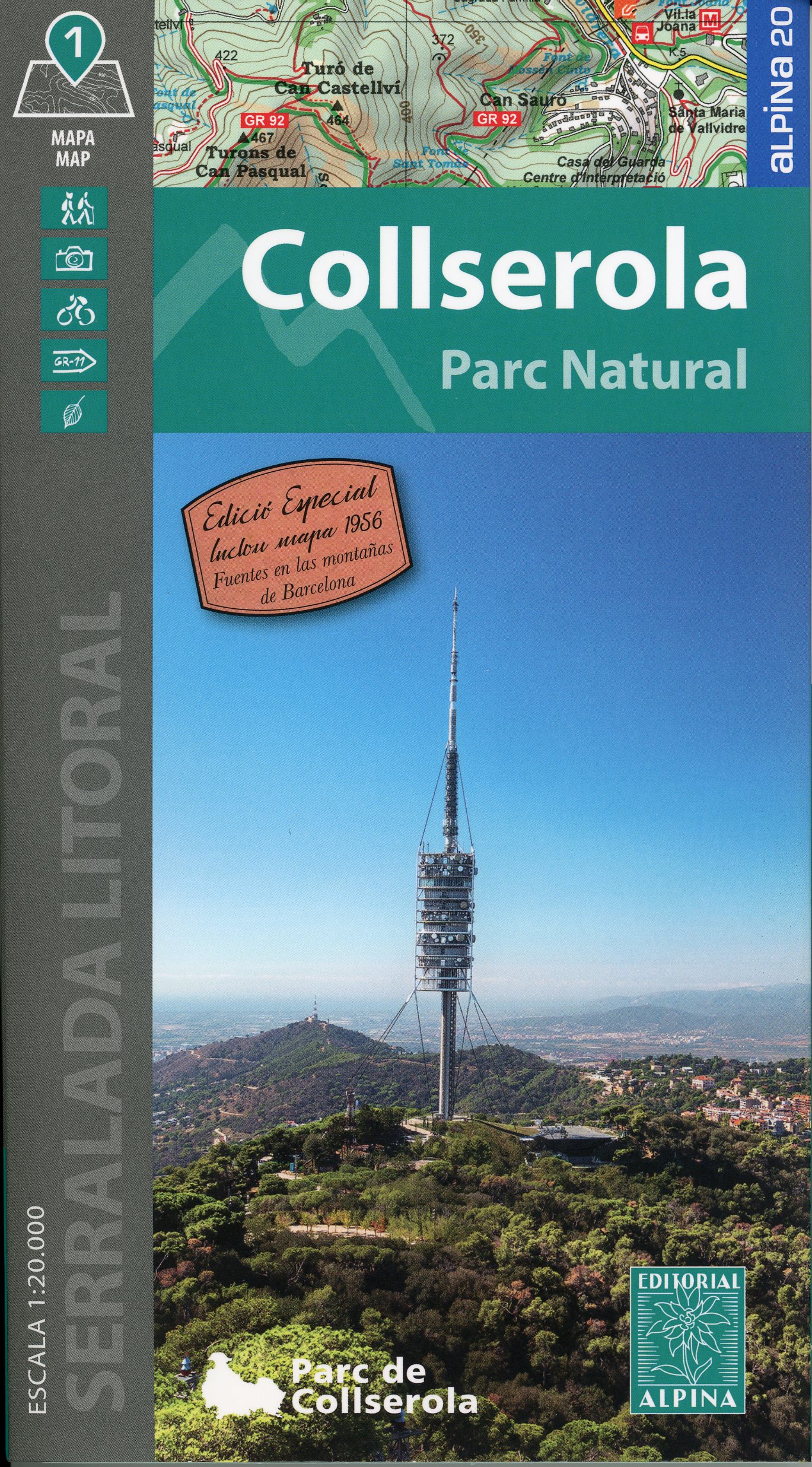 Collserola Parc Natural - Portada