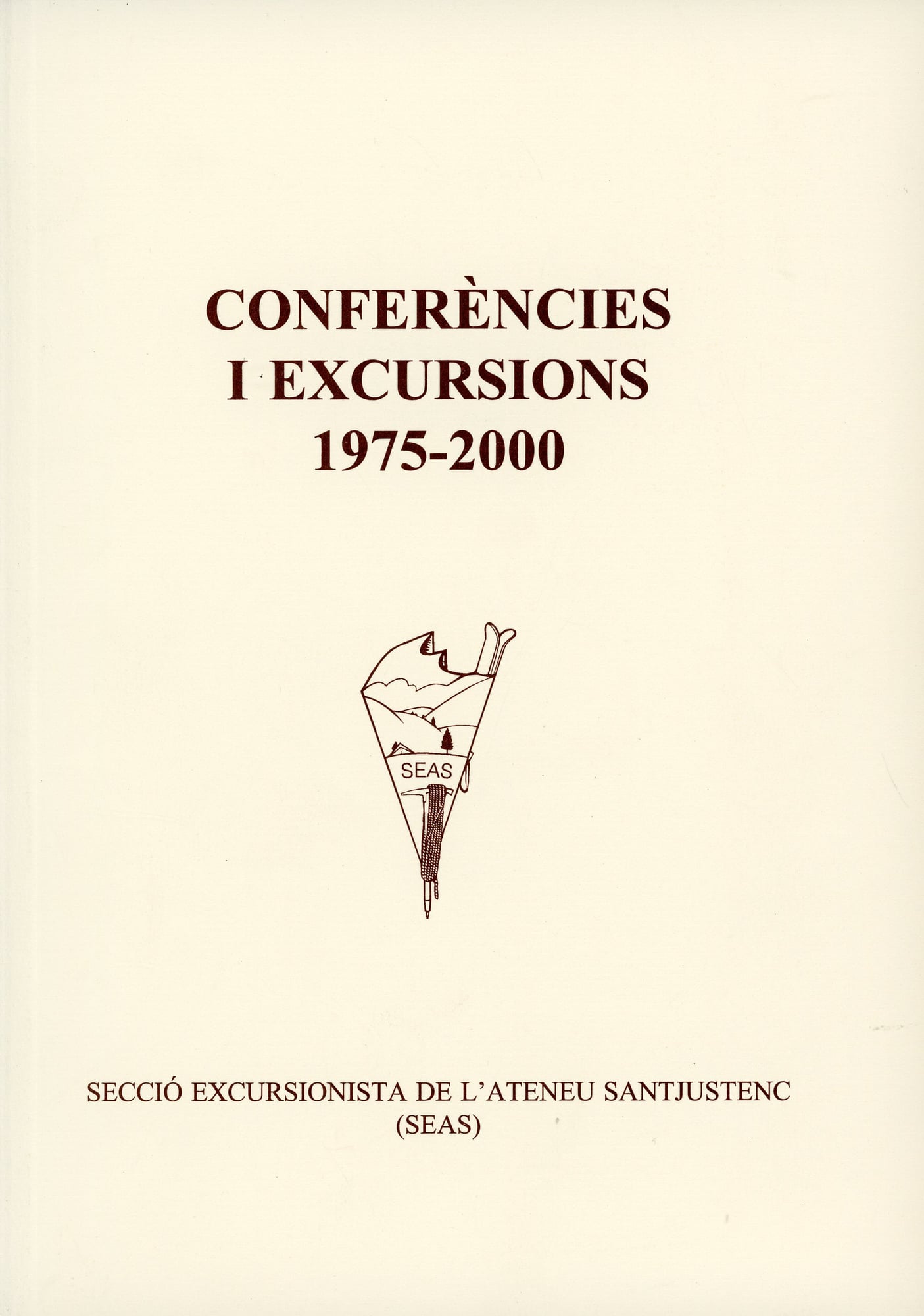 Conferències i excursions 1975-2000 - Portada