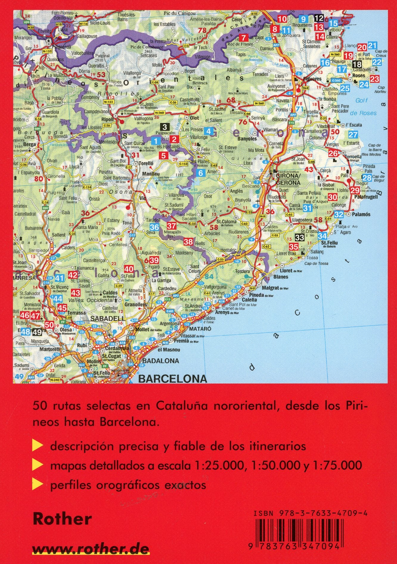Costa Brava : Cataluña nororiental : de los Pirineos a Barcelona 50 excursiones - Miniatura 3