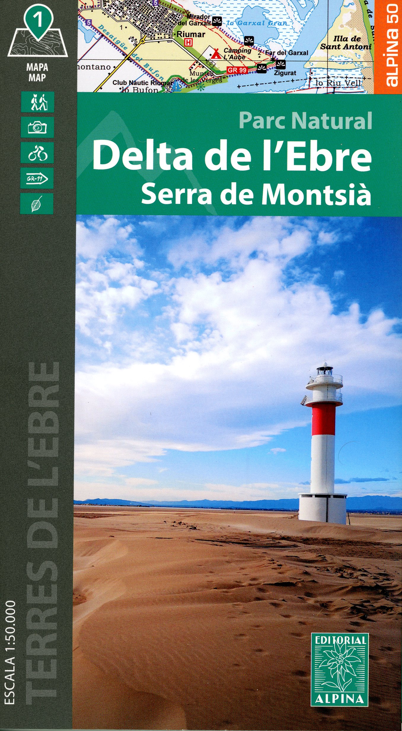 Delta de l'Ebre : Parc Natural : Serra de Montsià - Portada