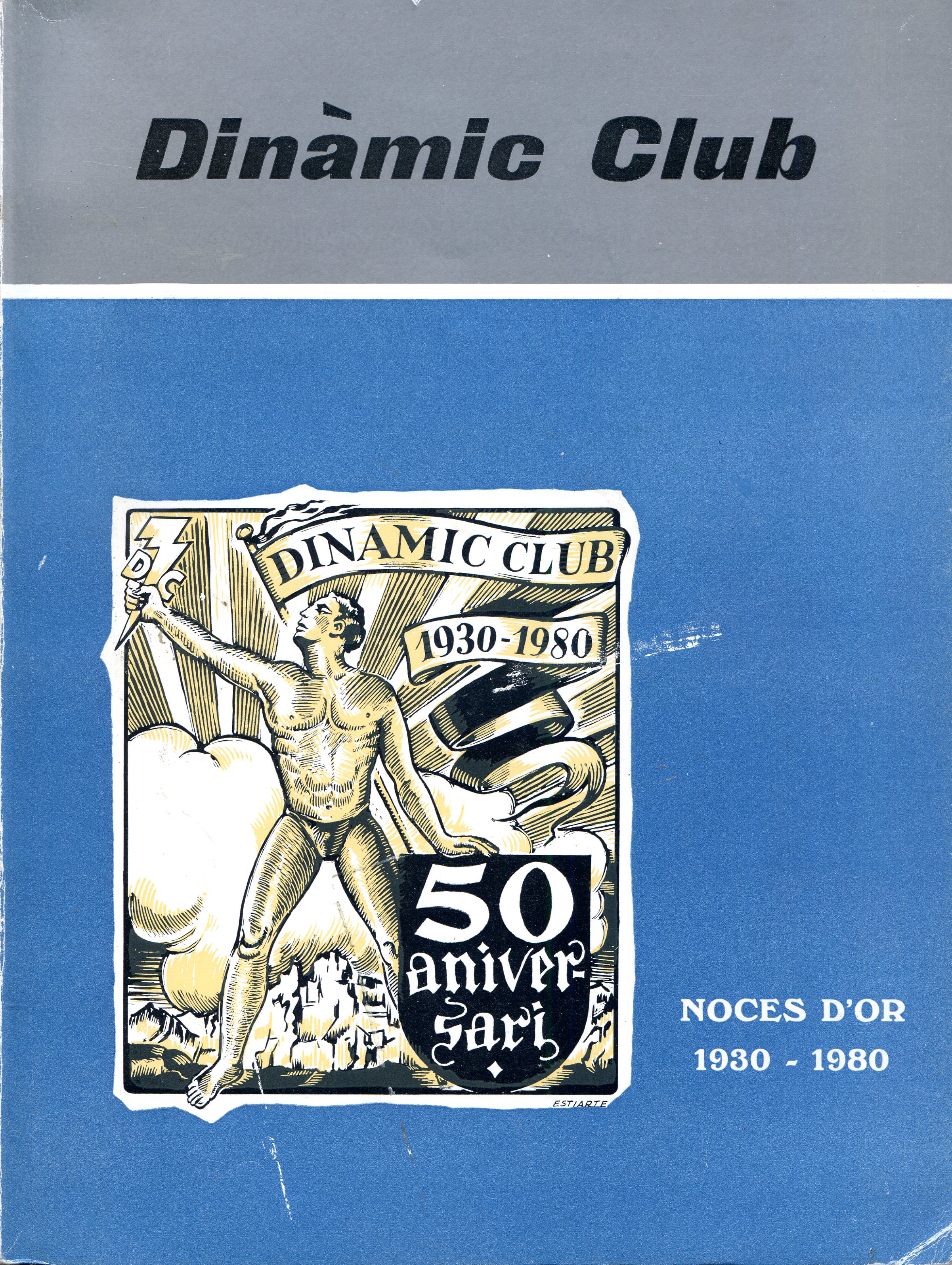 Dinàmic Club : Noces d'or 1930 -1980 - Portada