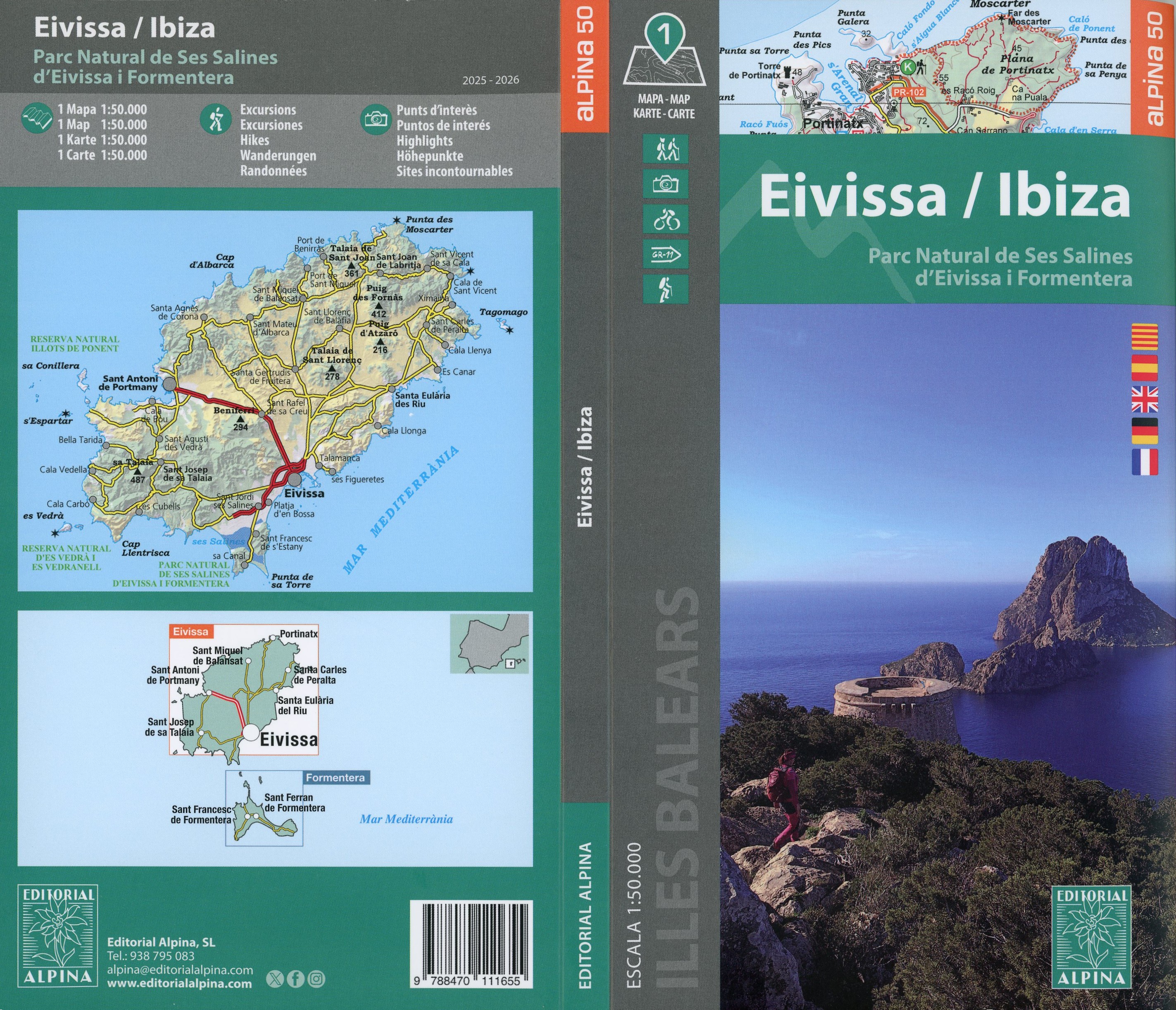 Eivissa / Ibiza : Parc Natural de Ses Salines d'Eivissa i Formentera - Portada