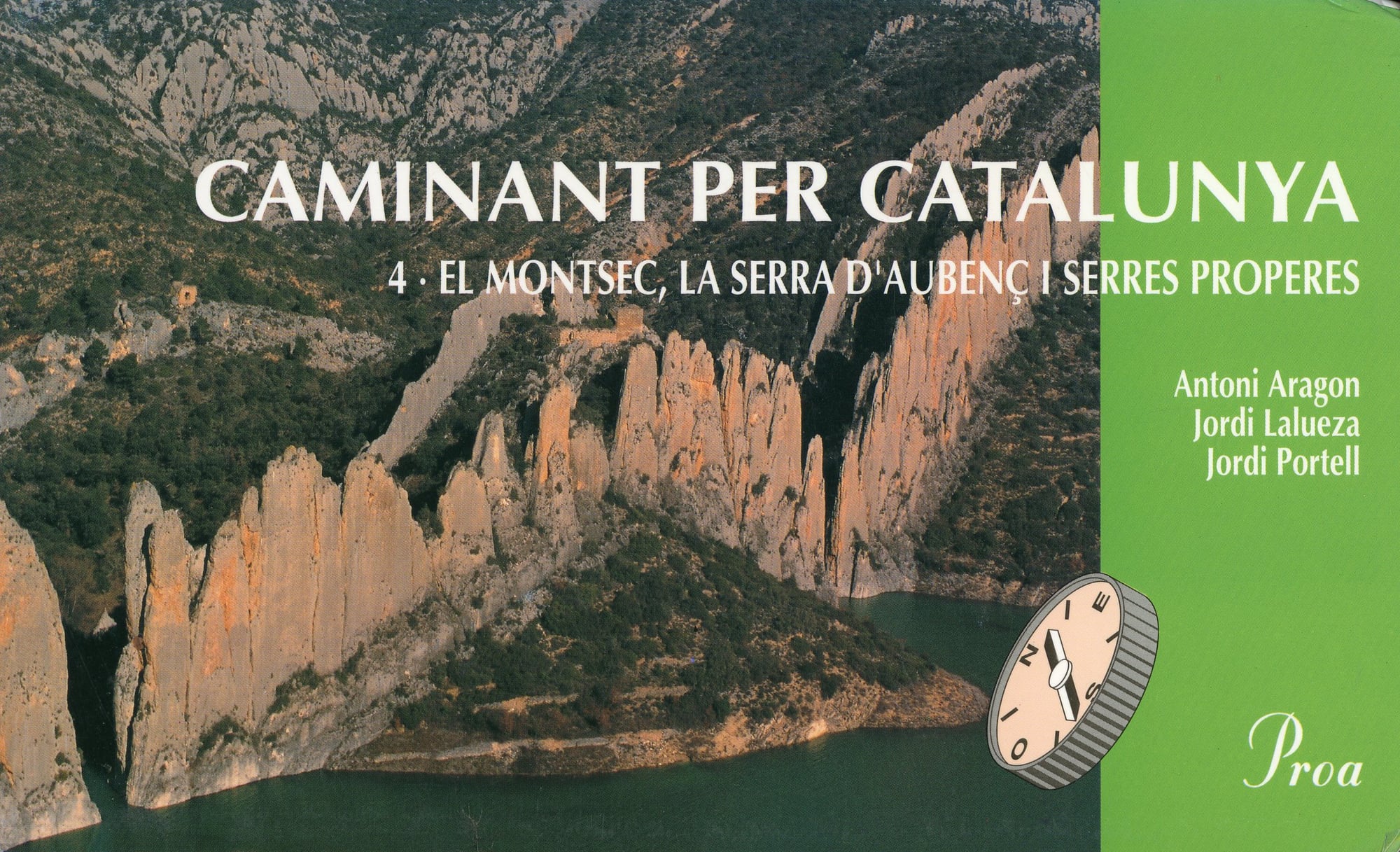 Caminant per Catalunya 4 : El Montsec, La Serra d'Aubenç i serres properes - Portada