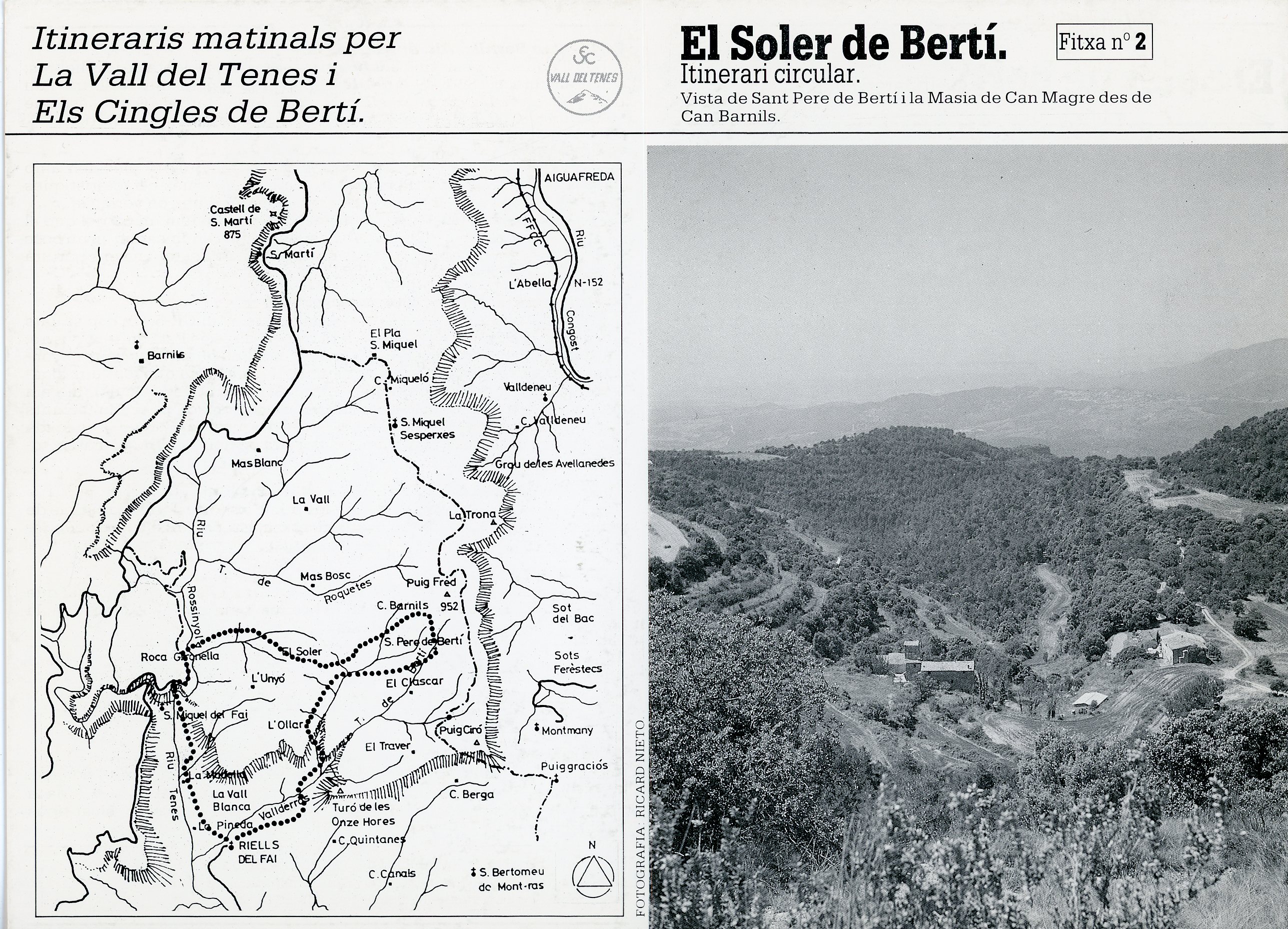 Soler de Bertí, El : Itinerari circular - Portada