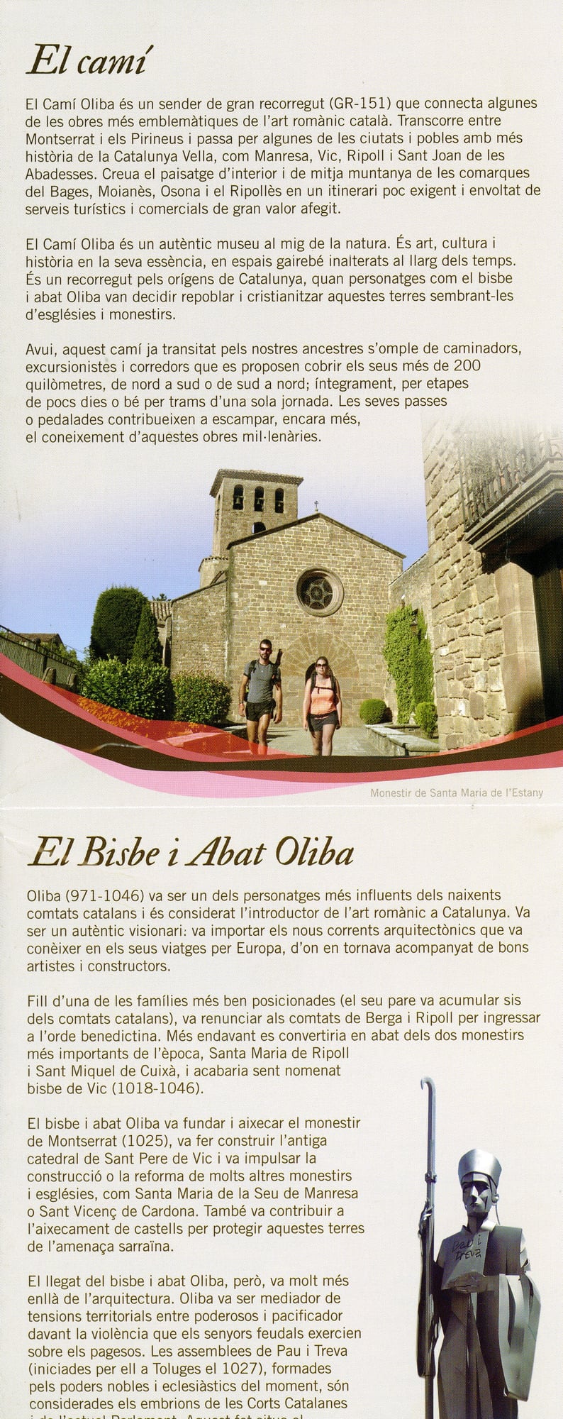 camí Oliba, El : Montserrat * Pirineus : La ruta del romànic català : GR 151 - Miniatura 3
