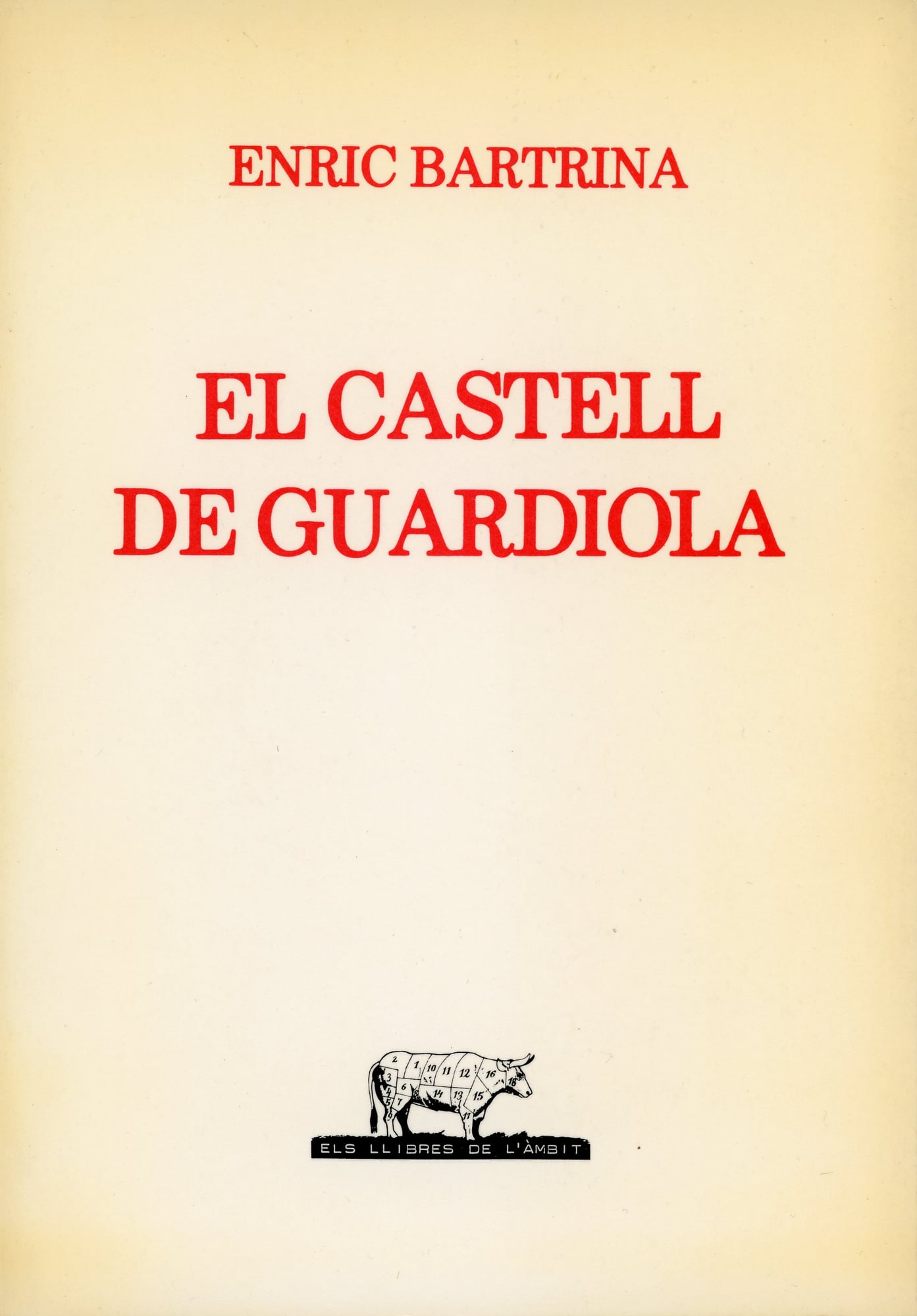 Castell de Guardiola, El - Portada