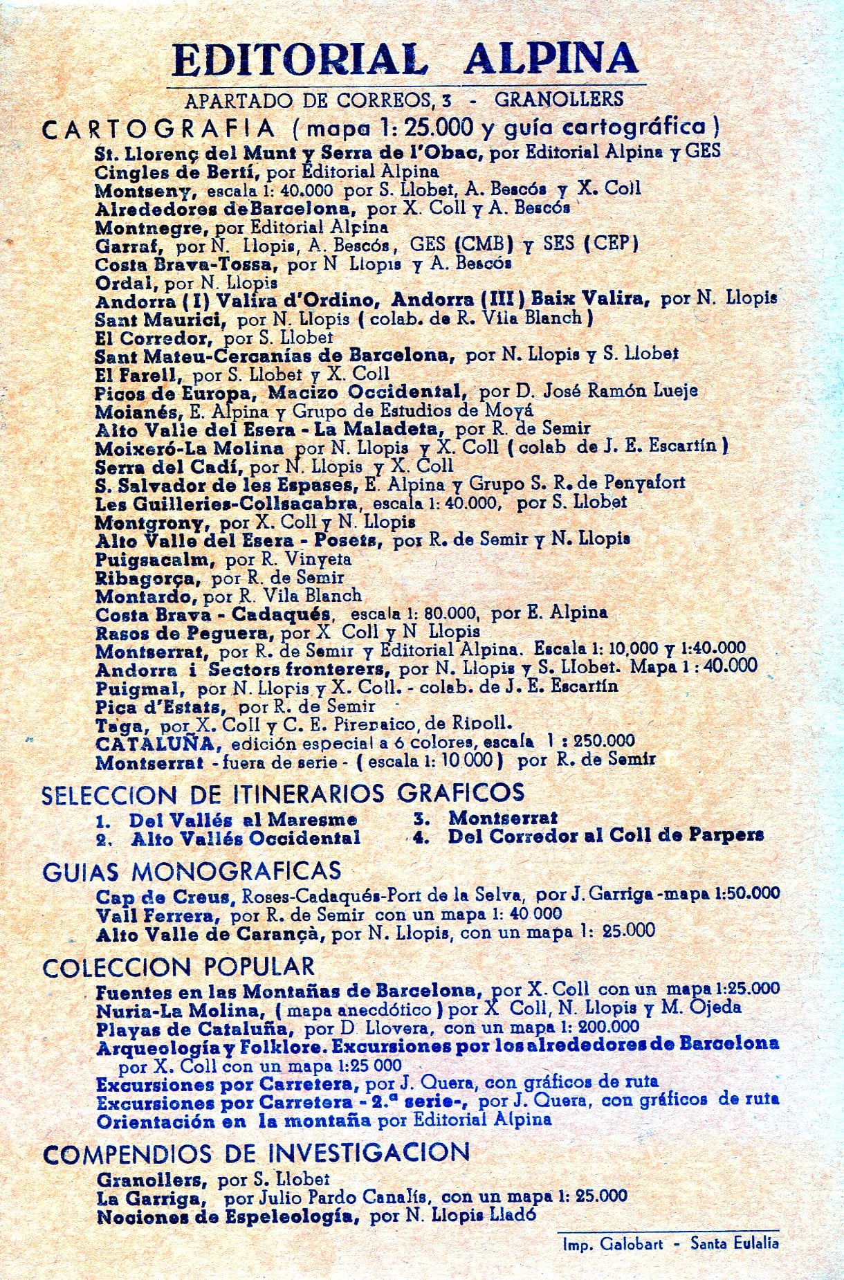 Farell, El : Montbui - Montmajor- Puig De La Creu - Sentmenat - Sabadell - Granollers - Miniatura 2