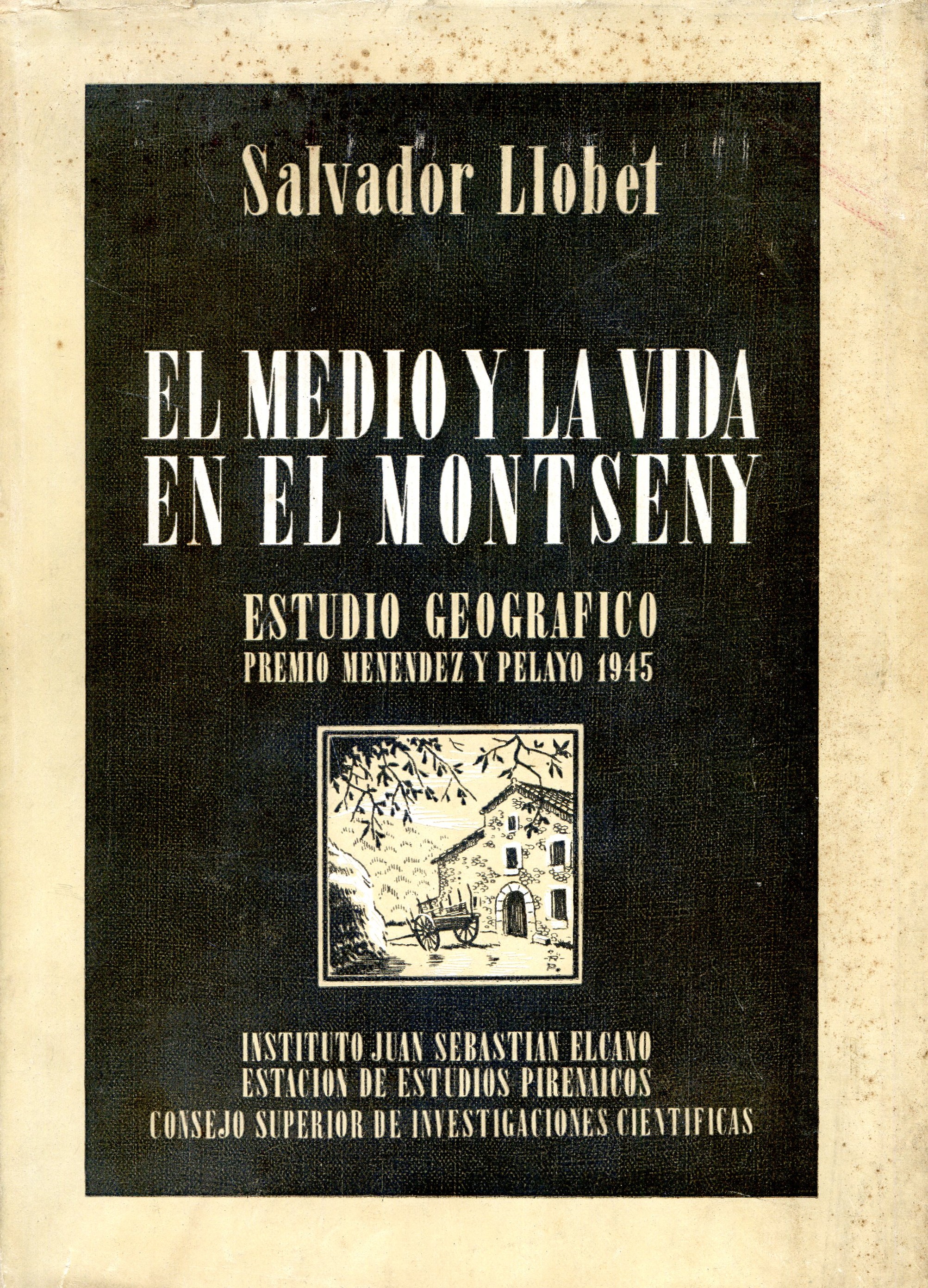 medio y la vida en el Montseny, El - Portada
