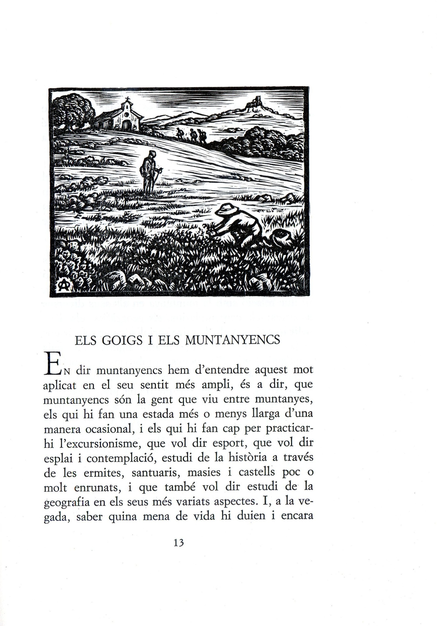 Tres assaigs : Els Goigs i els muntanyencs : Sant Bernat Arxidiaca d'Aosta patró dels muntanyencs : Centenari de l'Ascensió de Jacint Verdaguer a la Pica d'Estats - Miniatura 3