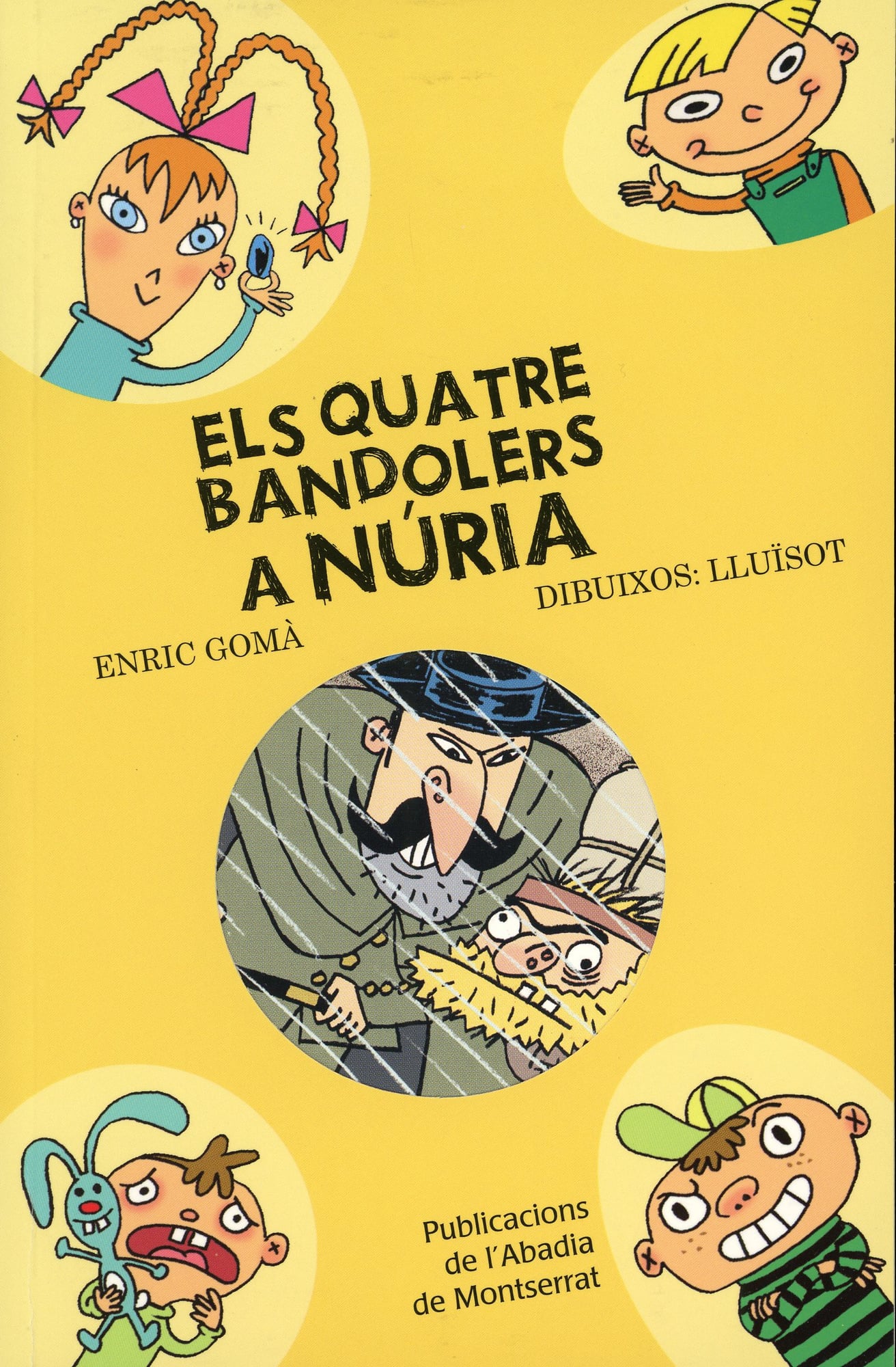 quatre bandolers a Núria, Els - Portada