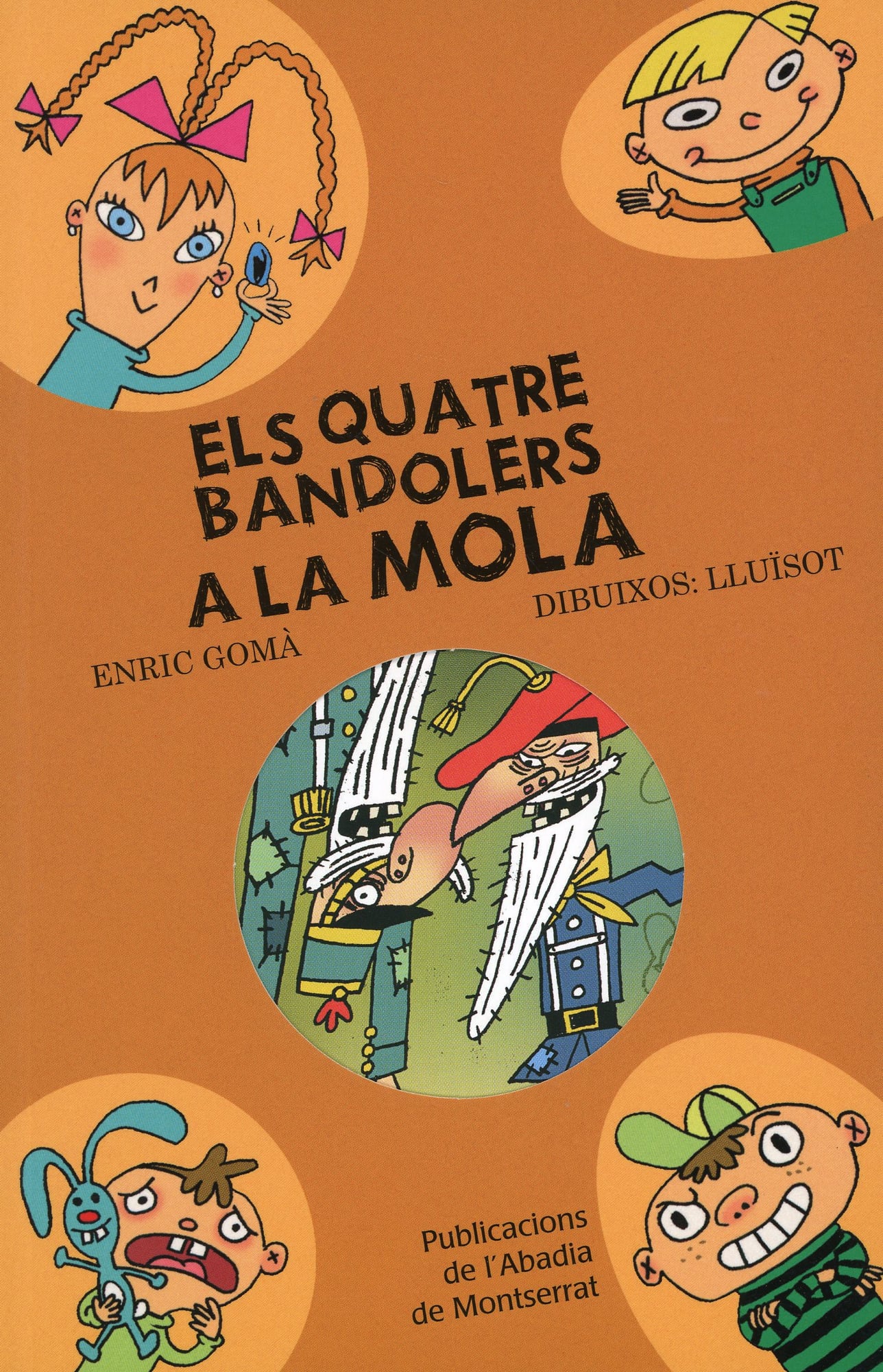 quatre bandolers a la Mola, Els - Portada