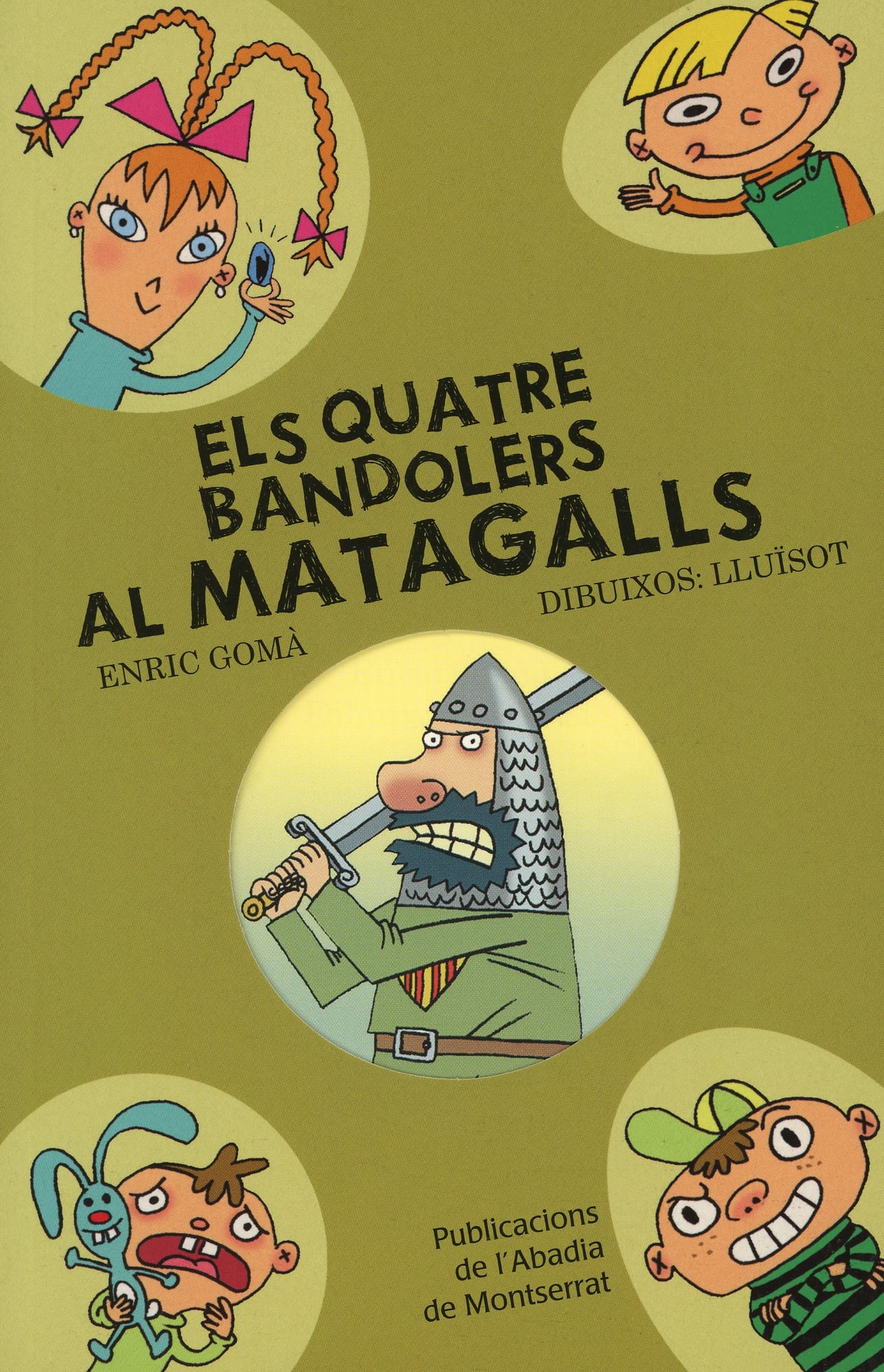 quatre bandolers al Matagalls, Els - Portada