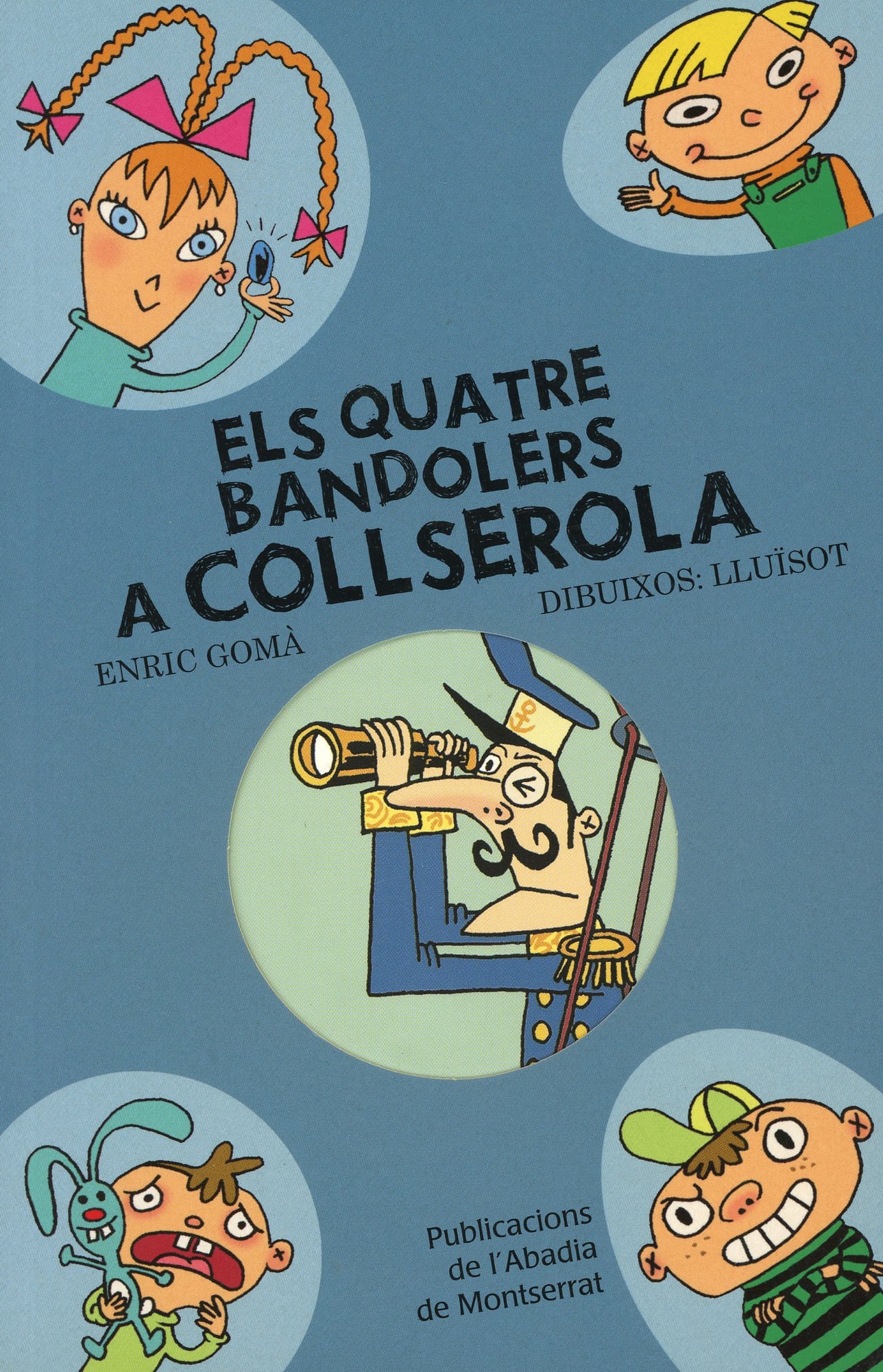 quatre bandolers a Collserola, Els - Portada