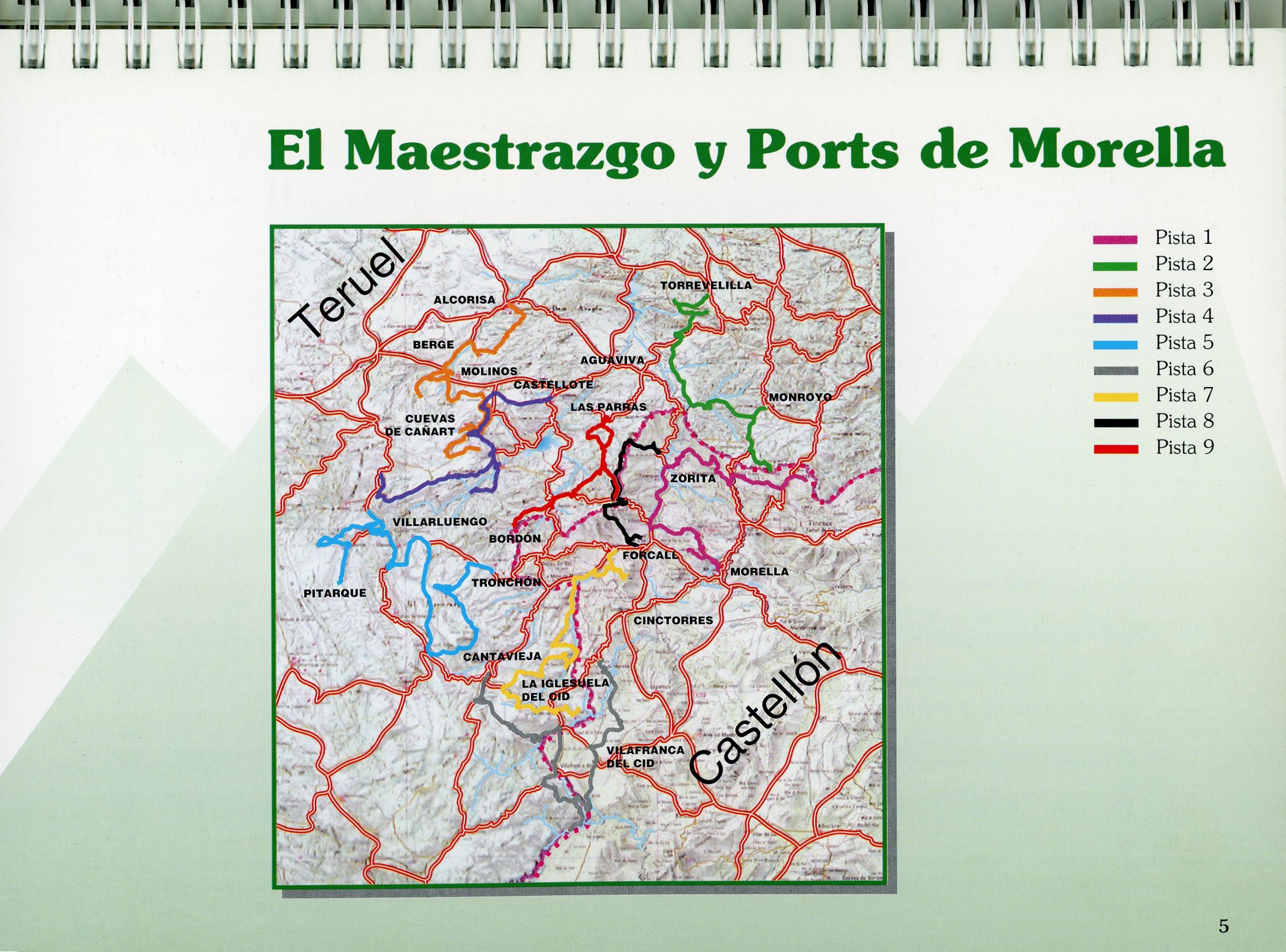 En coche por la montaña : 18. El Maestrazgo y Ports de Morella - Miniatura 2