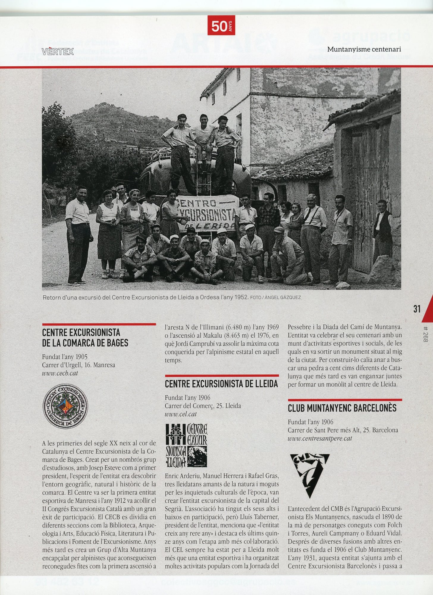 Entitats centenàries : L'excursionisme primigeni - Miniatura 5