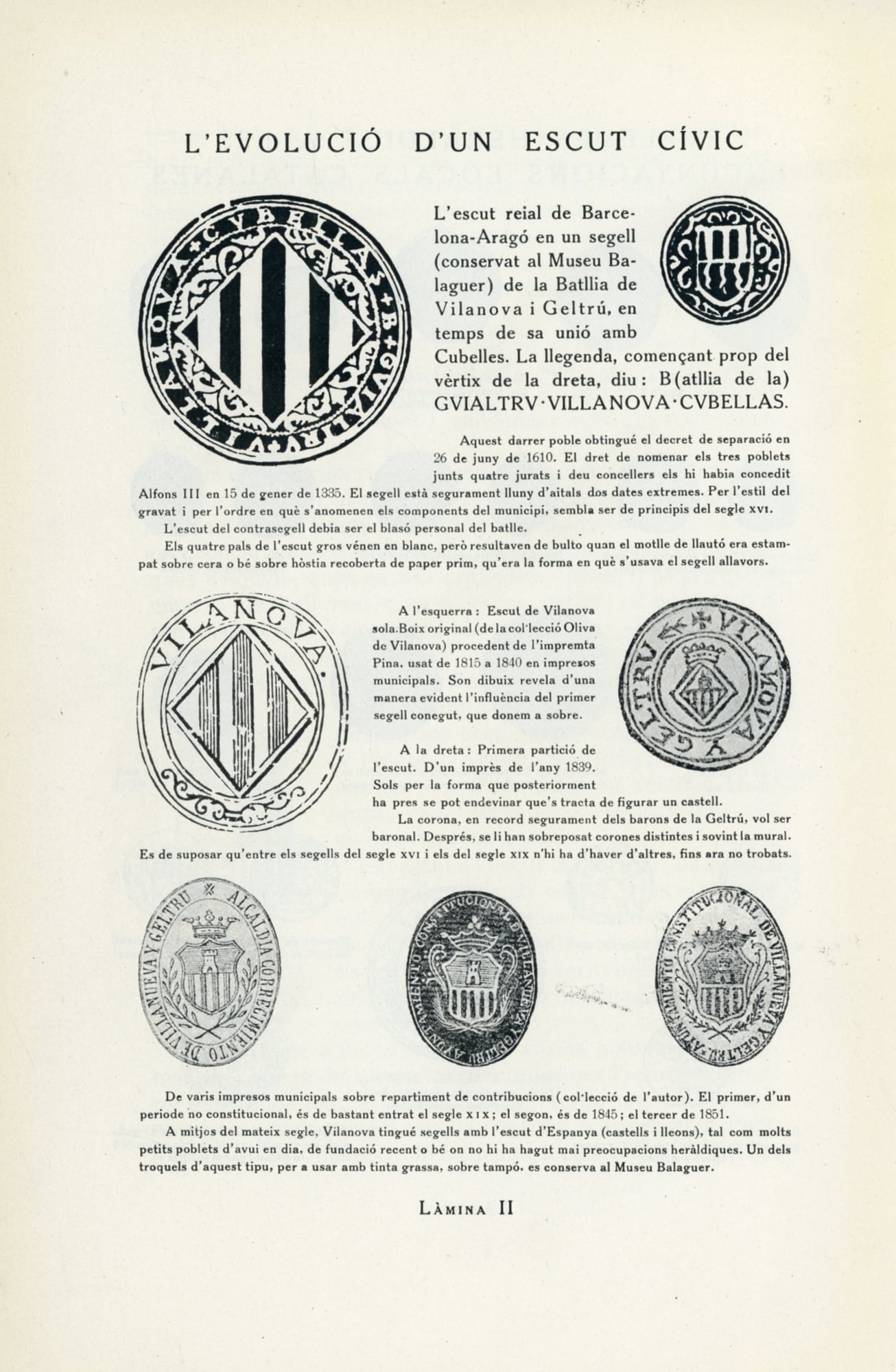 Estudis Heràldics : Escuts d'entitats i corporacions - Miniatura 3