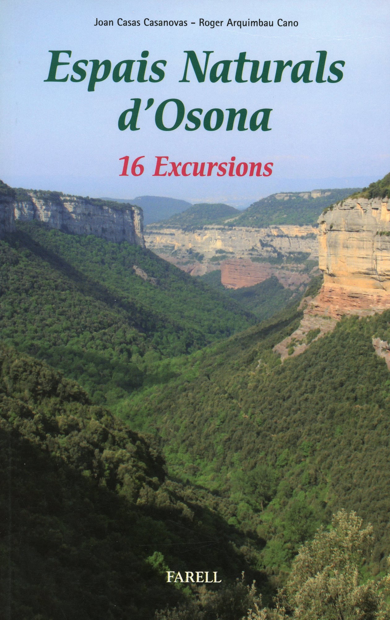 Espais Naturals d'Osona : 16 Excursions - Portada