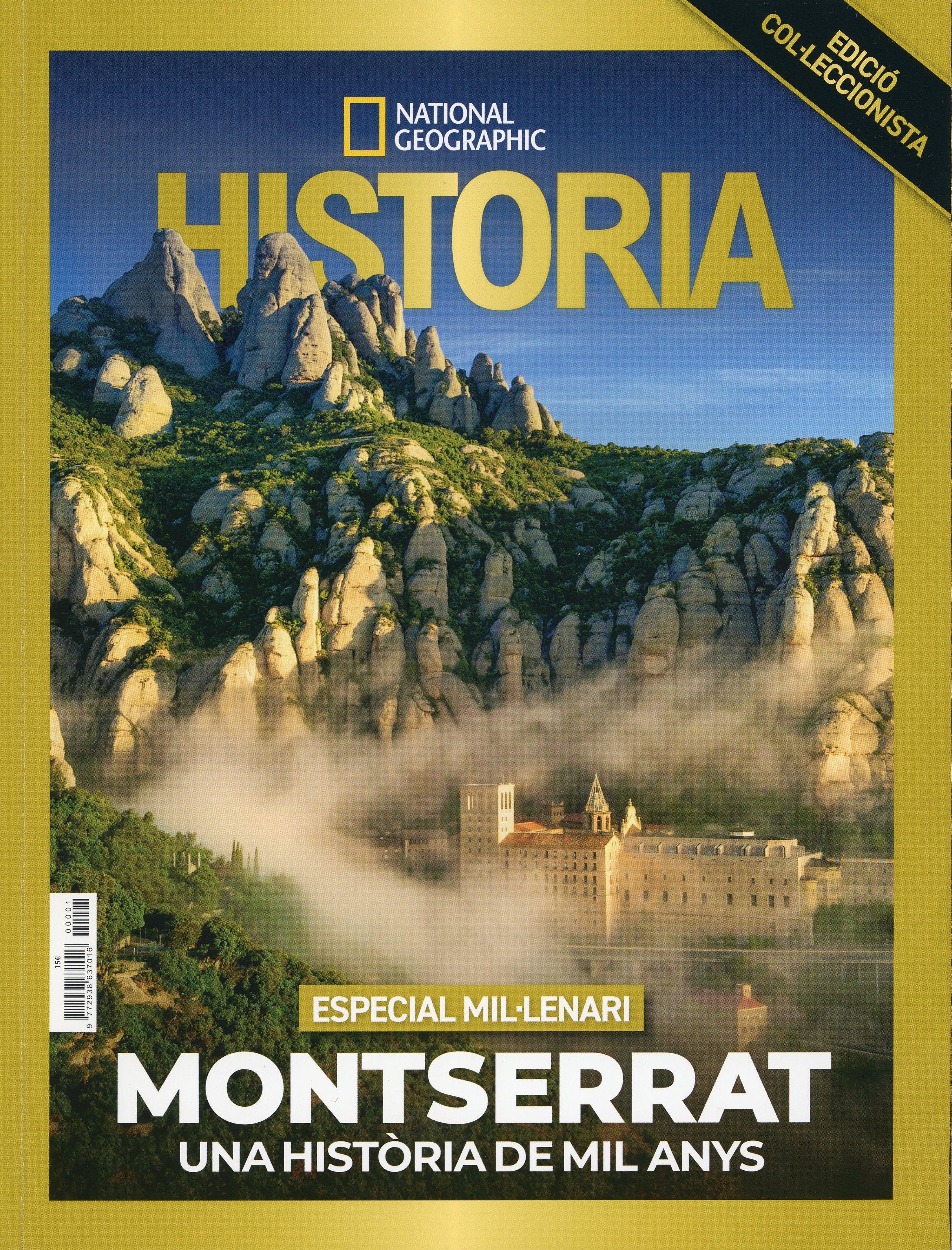 Montserrat : Una història de mil anys : Especial mil·lenari - Portada