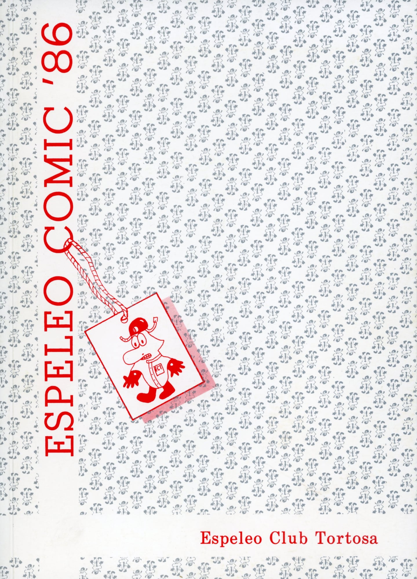 Espeleo comic '86 - Portada