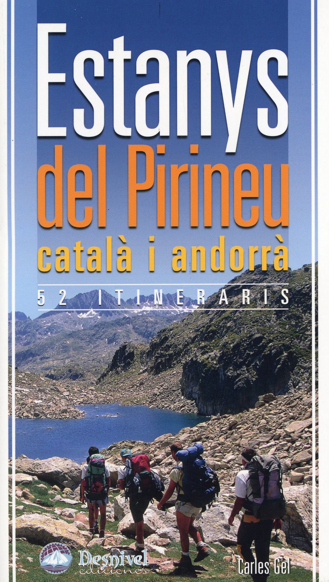 Estanys del Pirineu català i andorrà : 52 itineraris - Portada