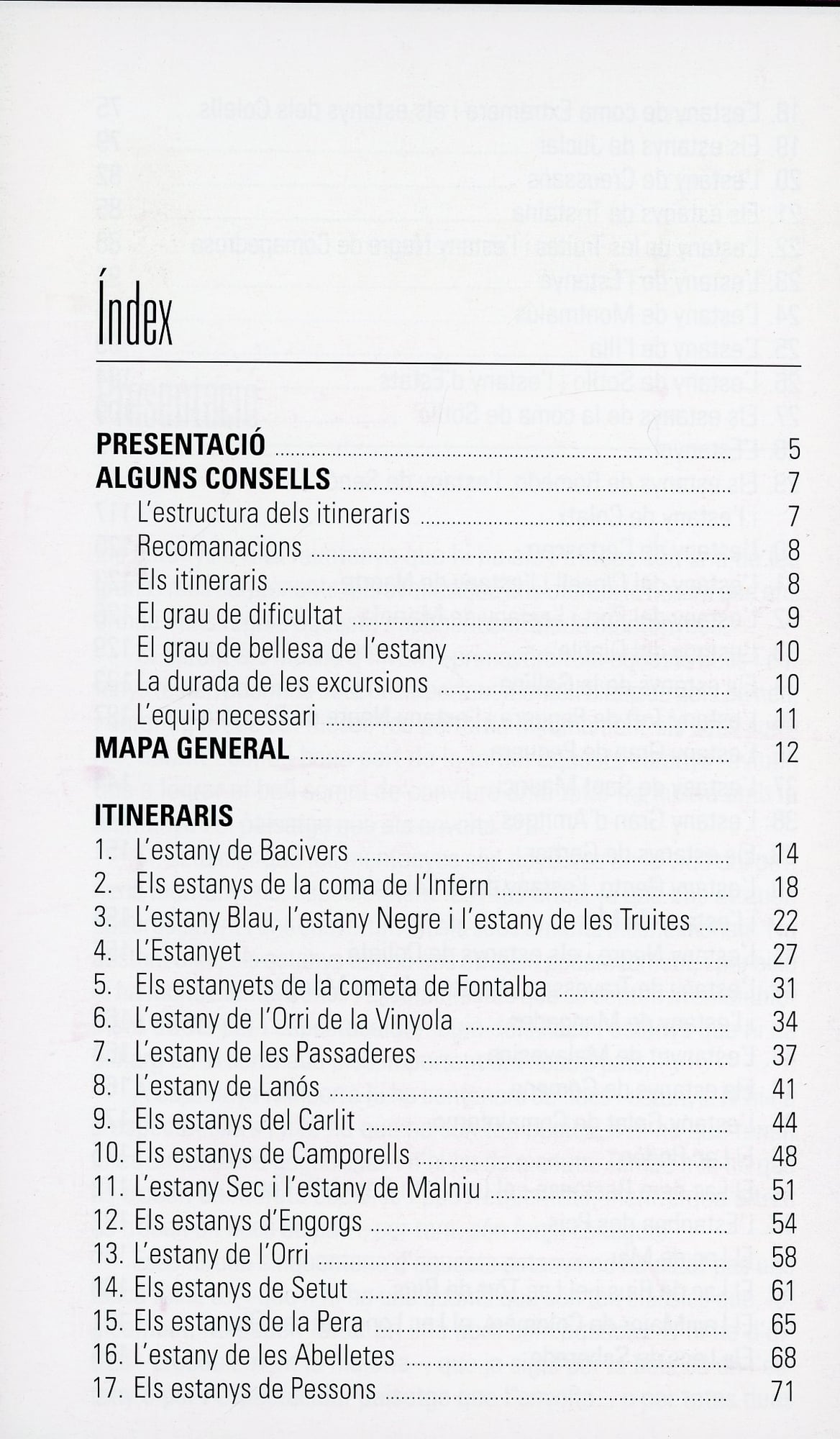 Estanys del Pirineu català i andorrà : 52 itineraris - Miniatura 2