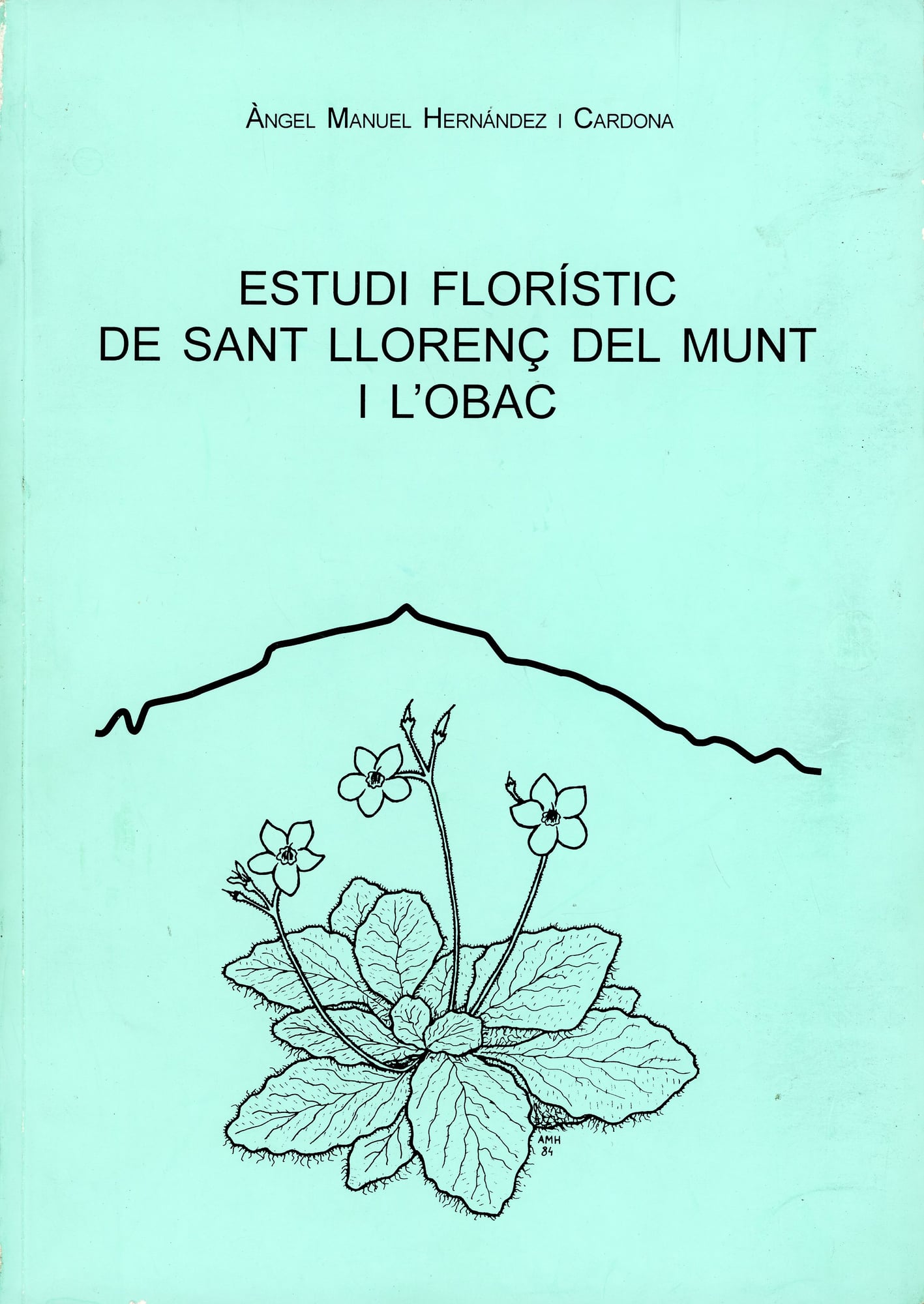 Estudi florístic de Sant Llorenç del Munt i l'Obac - Portada