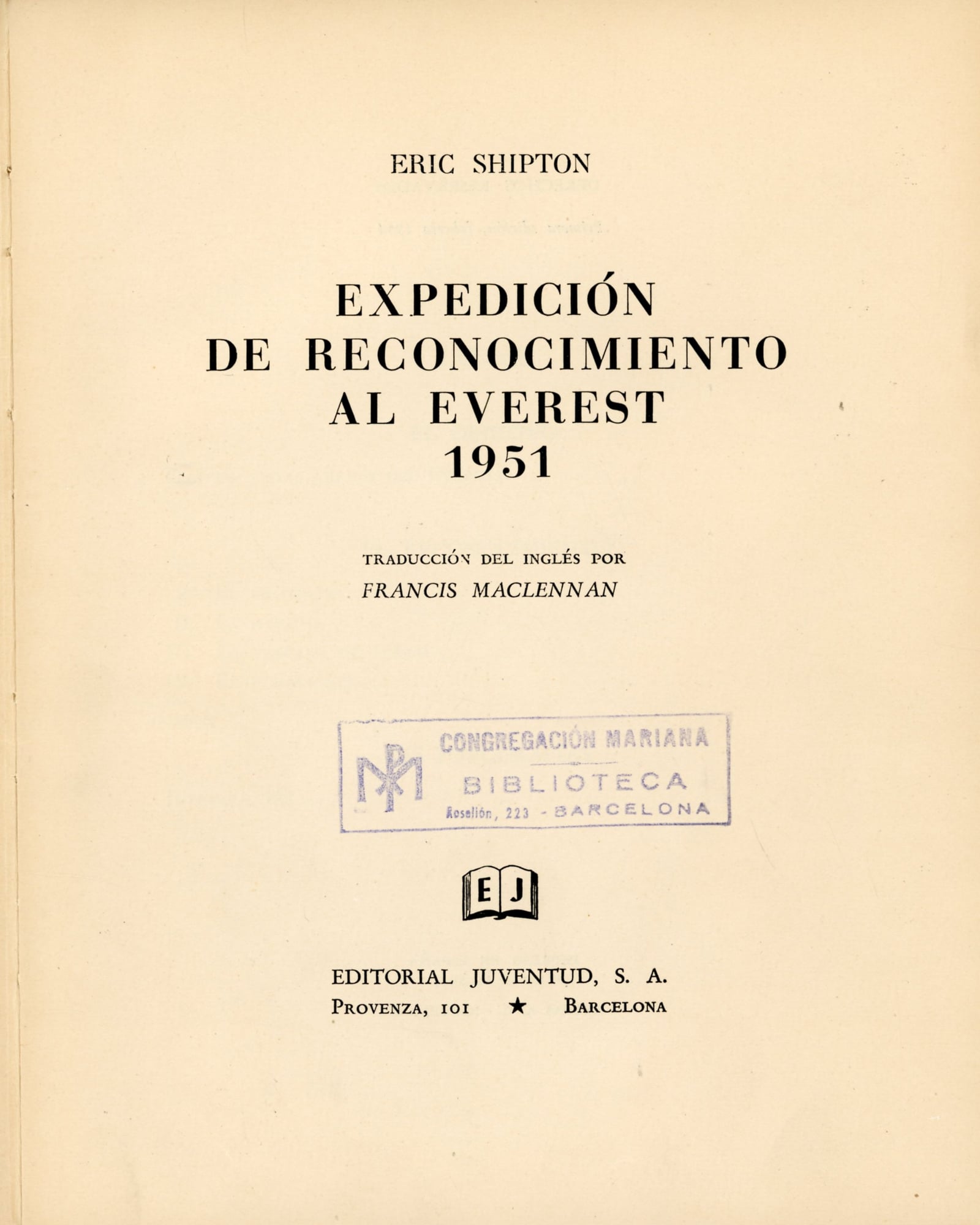 Expedición de reconocimiento al Everest 1951 - Miniatura 2