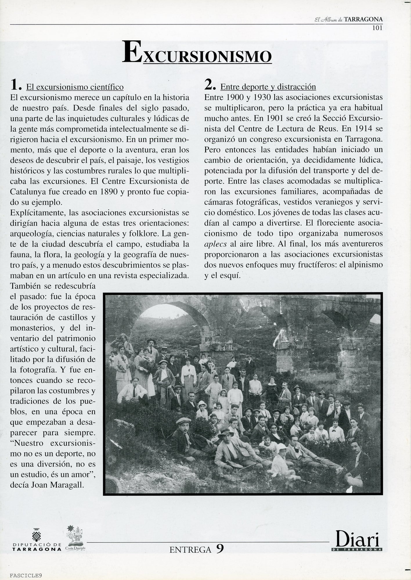 Excursionismo - Portada