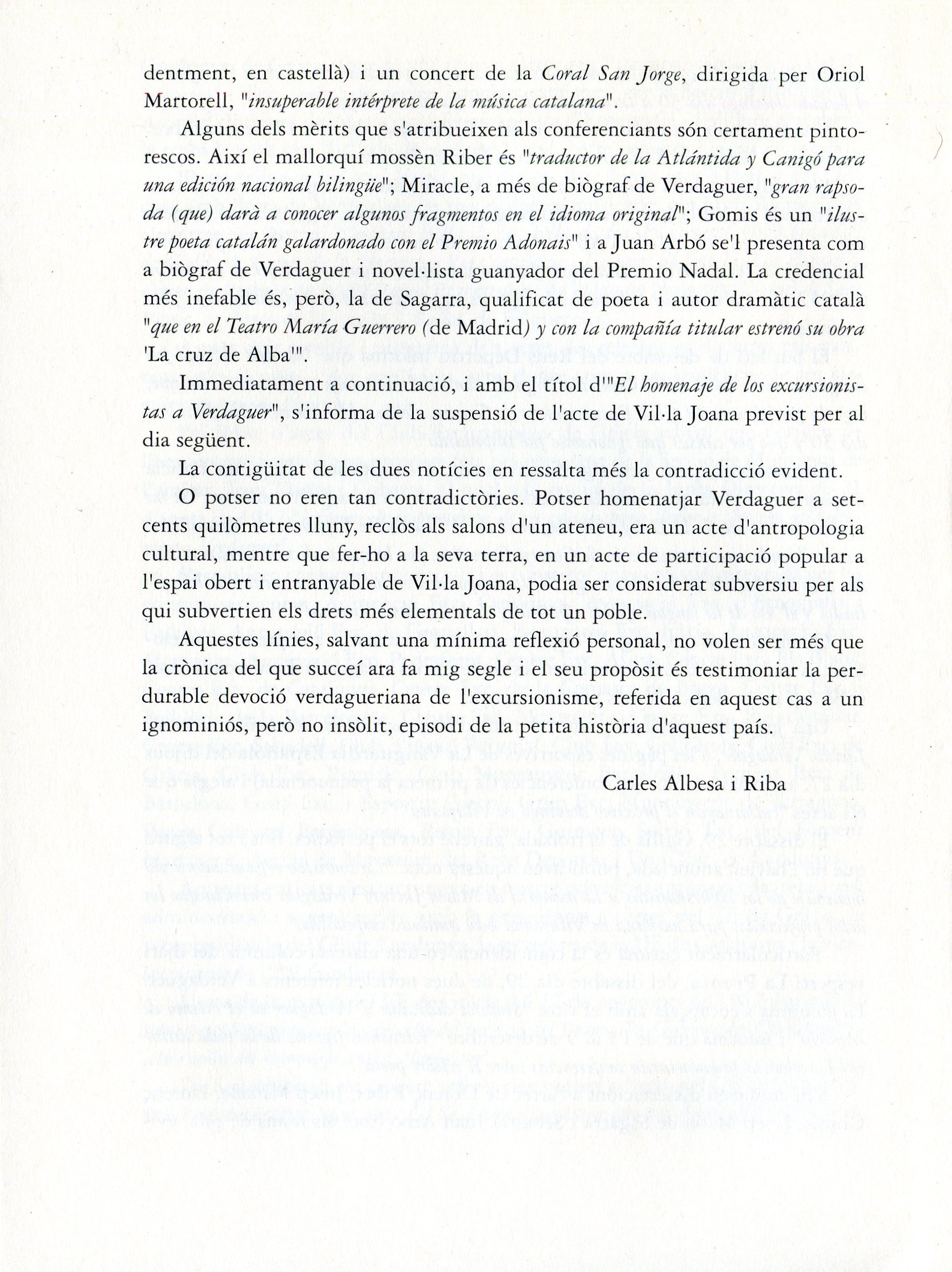 excursionistes a mossèn Jacint Verdaguer, Els - Miniatura 7